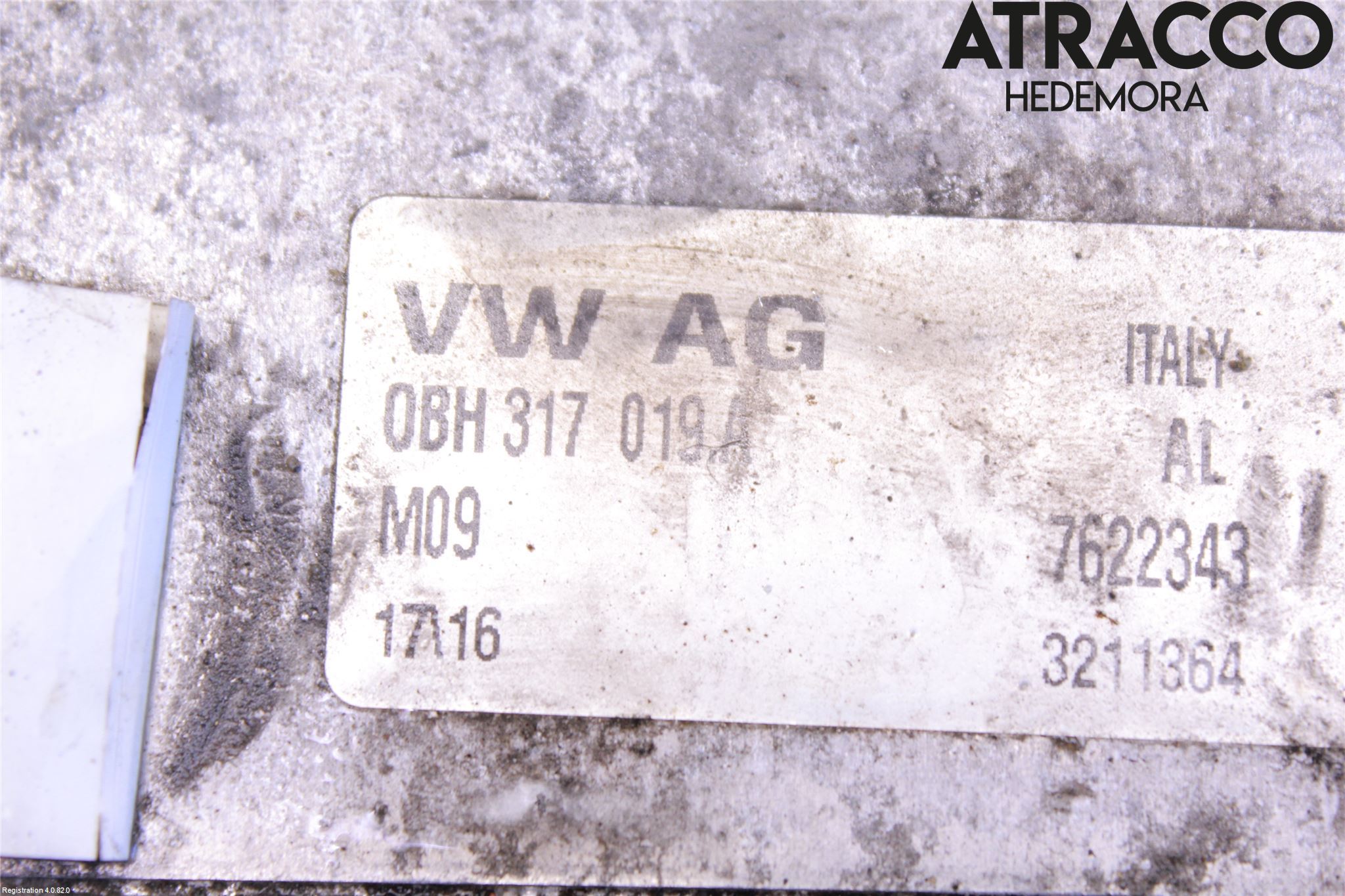 Volkswagen VW TIGUAN 16-24 Oljekylare Automat