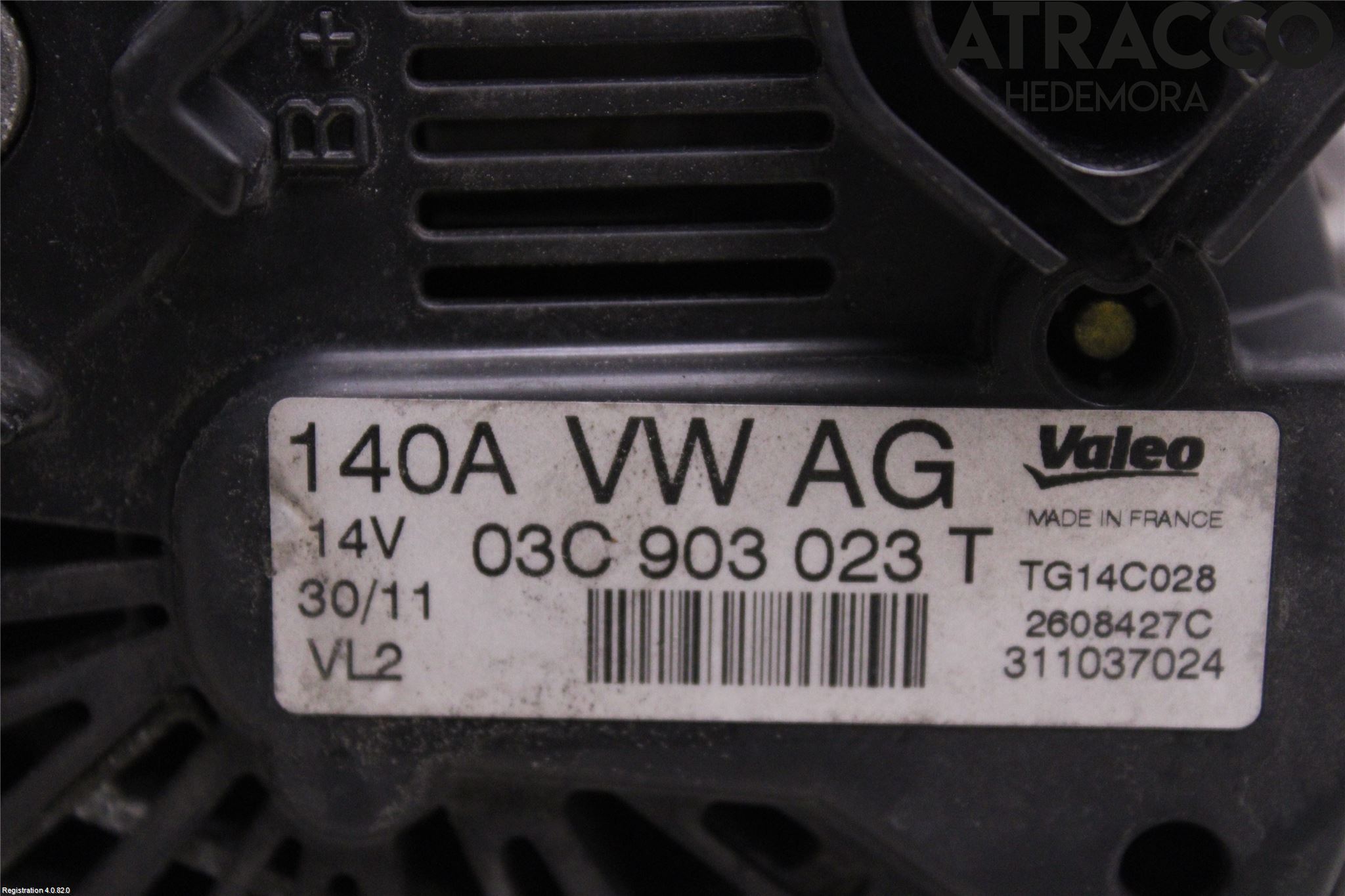 Volkswagen VW PASSAT 11-14 Generator