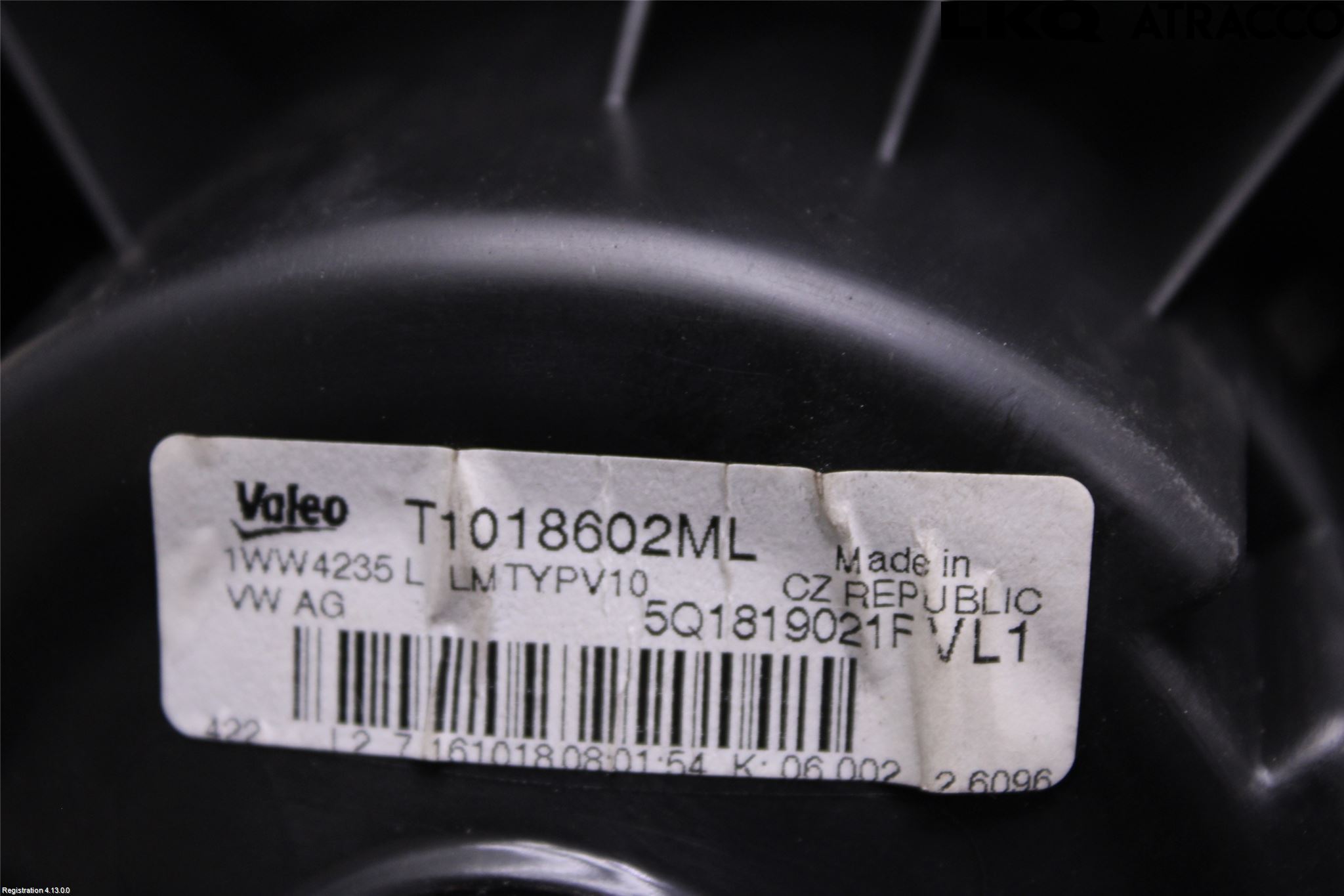 Volkswagen VW GOLF / E-GOLF VII 13-20 Ac Värmefläkt
