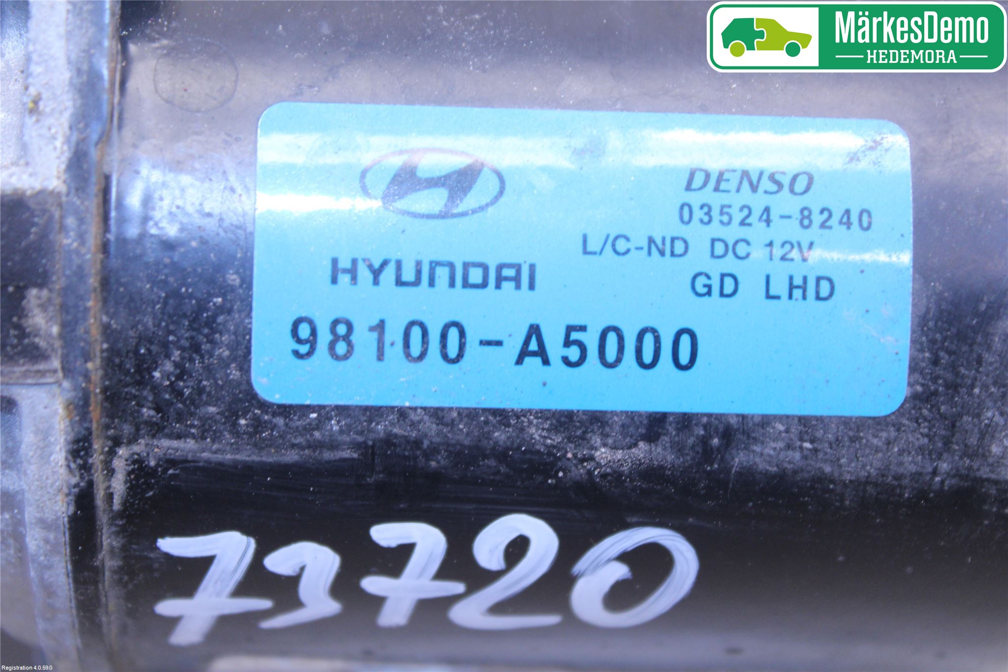 Hyundai i30 PD 17- Torkarmotor Vindruta