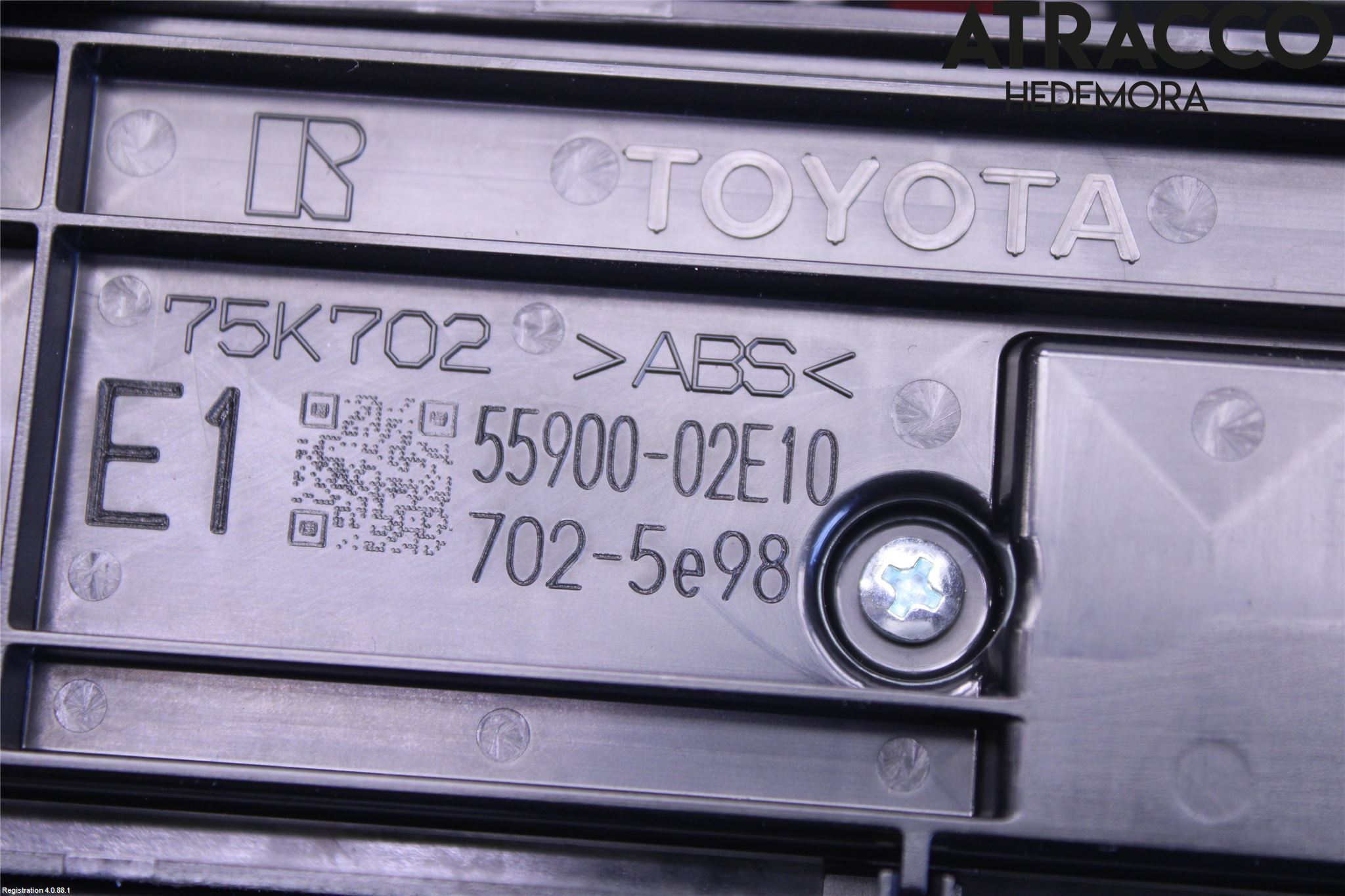 Toyota COROLLA 19- Ac Styrenhet Ac Manöveren