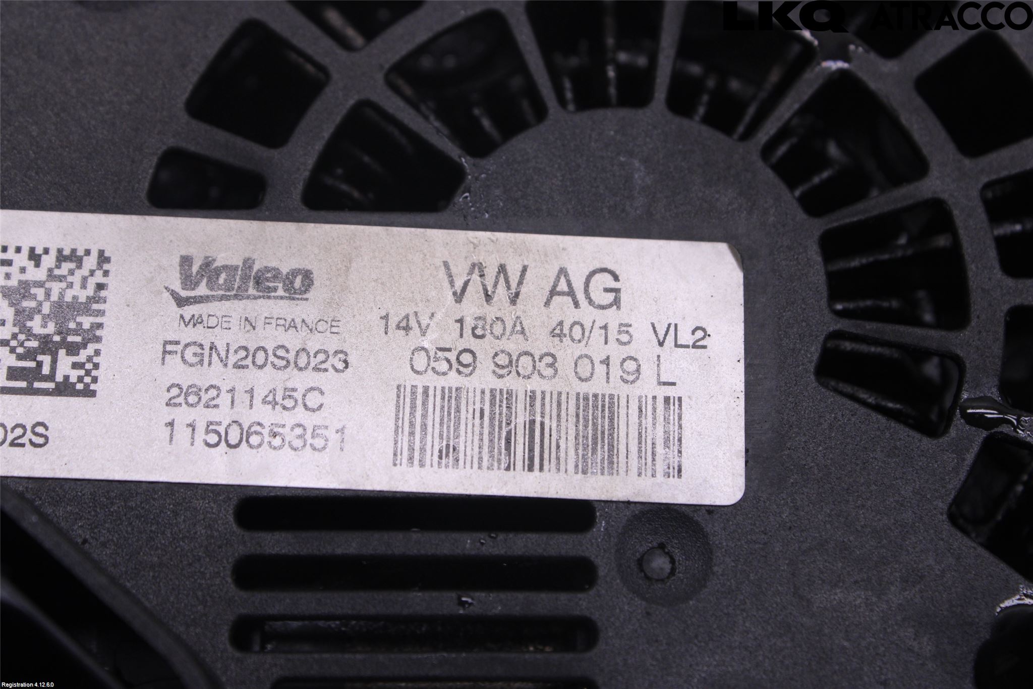 Audi A6 ALLROAD 12-18 Generator