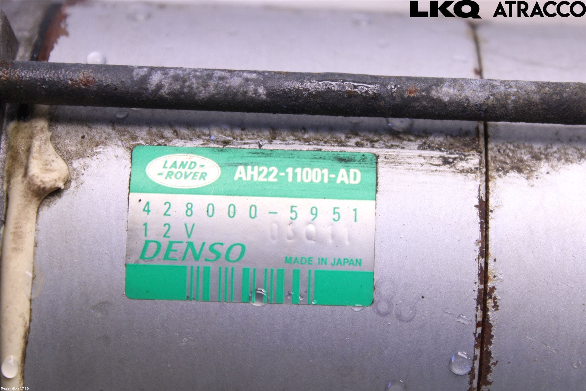 Landrover LAND ROVER DISCOVERY 4 10-16 Startmotor Diesel