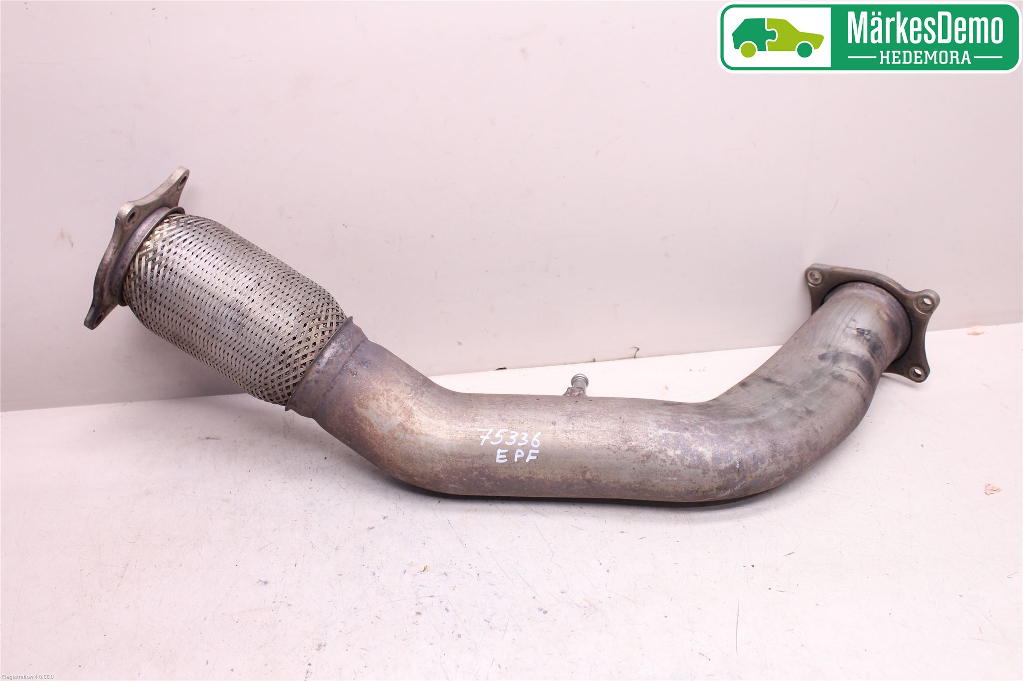 Audi A7/S7 4G 11-17 Avgas Främre Rör