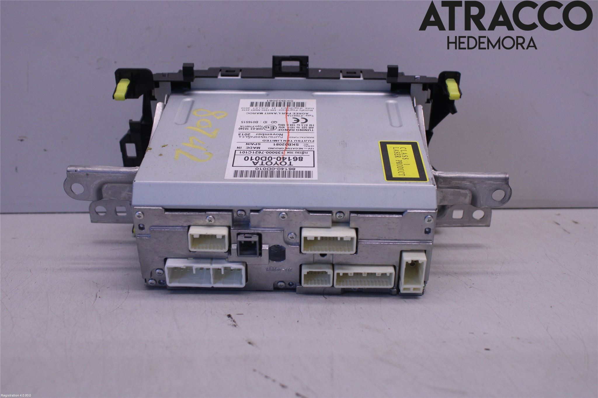 Toyota YARIS XP130 12-14 Cd Radio - Multimediapanel