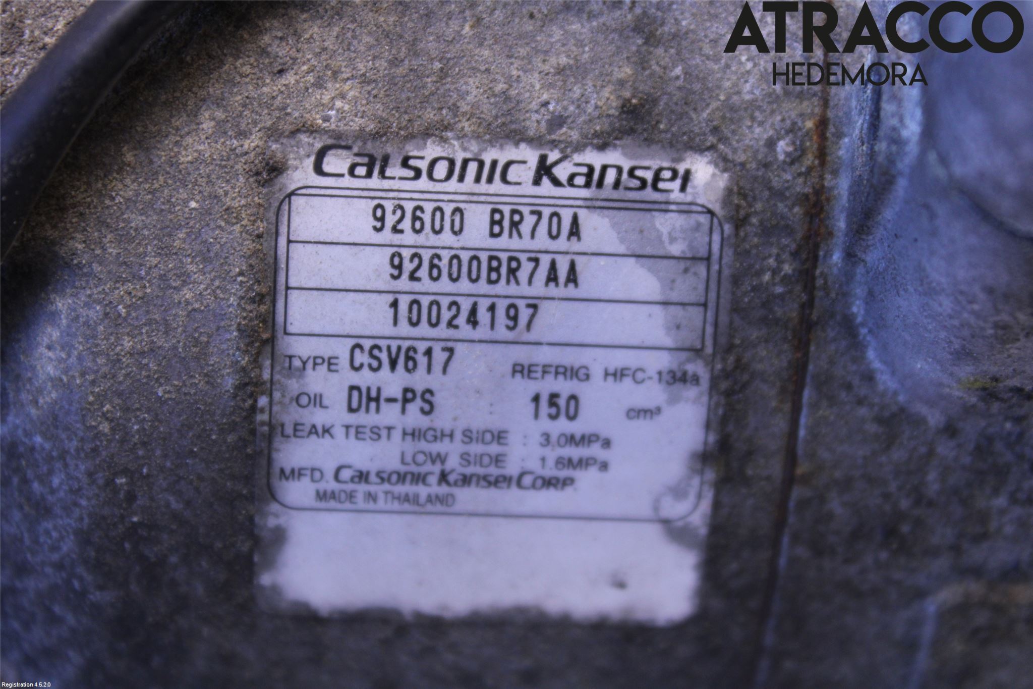 Nissan QASHQAI+2  08-10 Ac Kompressor