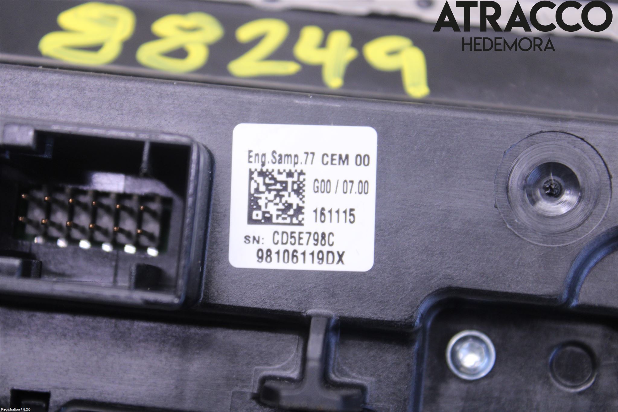 Peugeot 3008 17-24 Strömställare Multifunktion