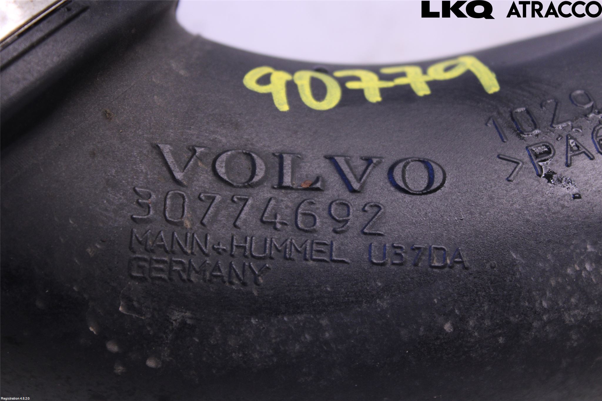 Volvo V70 14-16 Injgummibälg-Slang