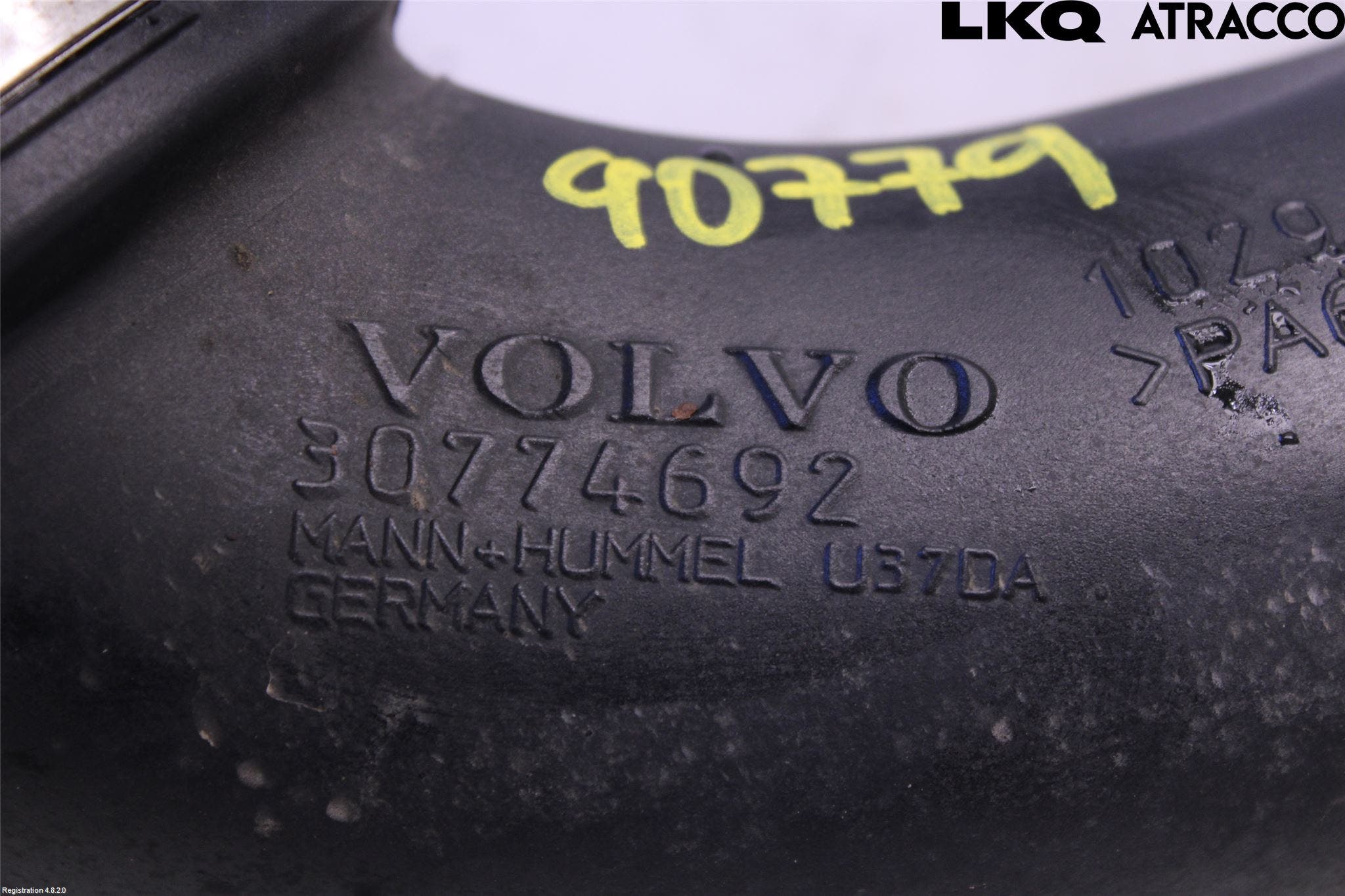 Volvo V70 14-16 Injgummibälg-Slang