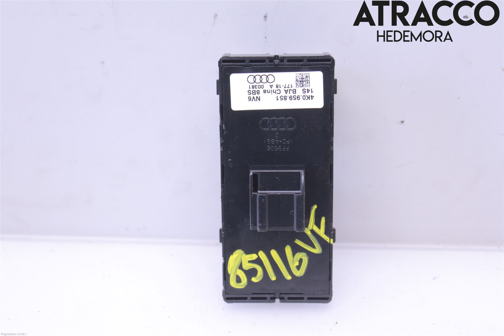 Audi A6 F2/C8 19- Strömställare Elhiss