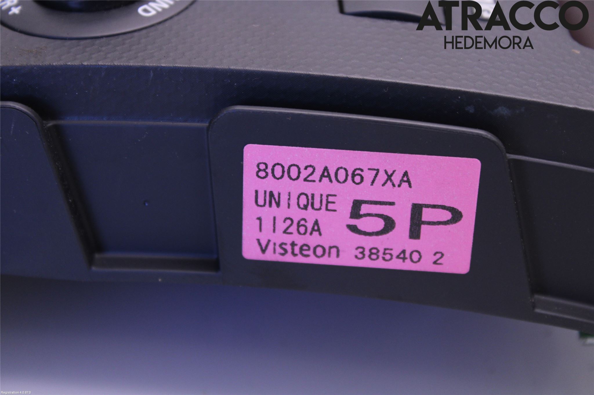 Mitsubishi OUTLANDER 07-12 Cd Radio - Multimediapanel