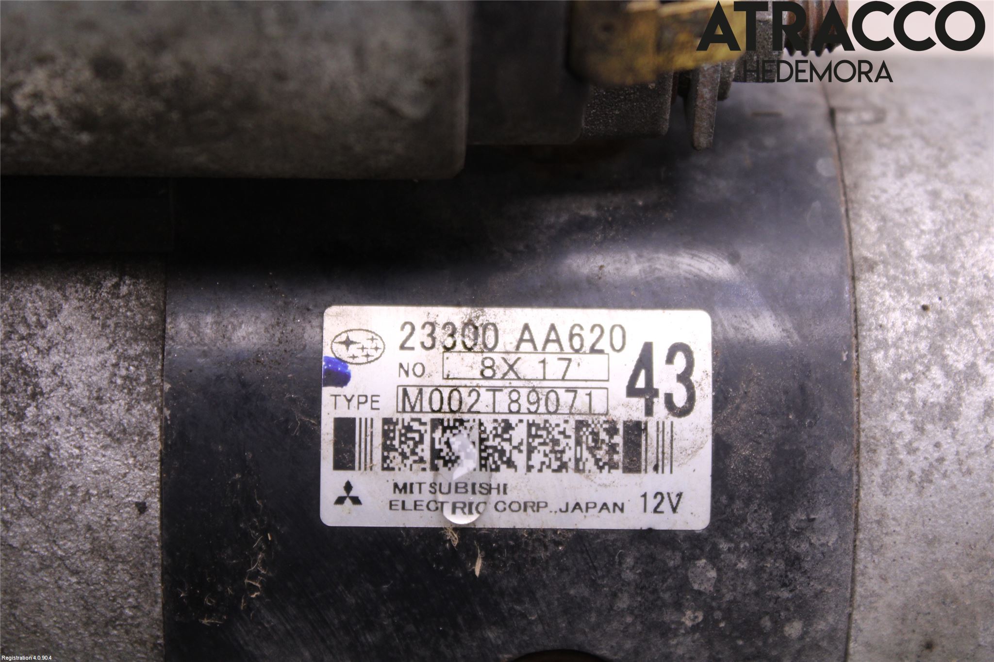 Subaru IMPREZA III 08-11 Startmotor Diesel