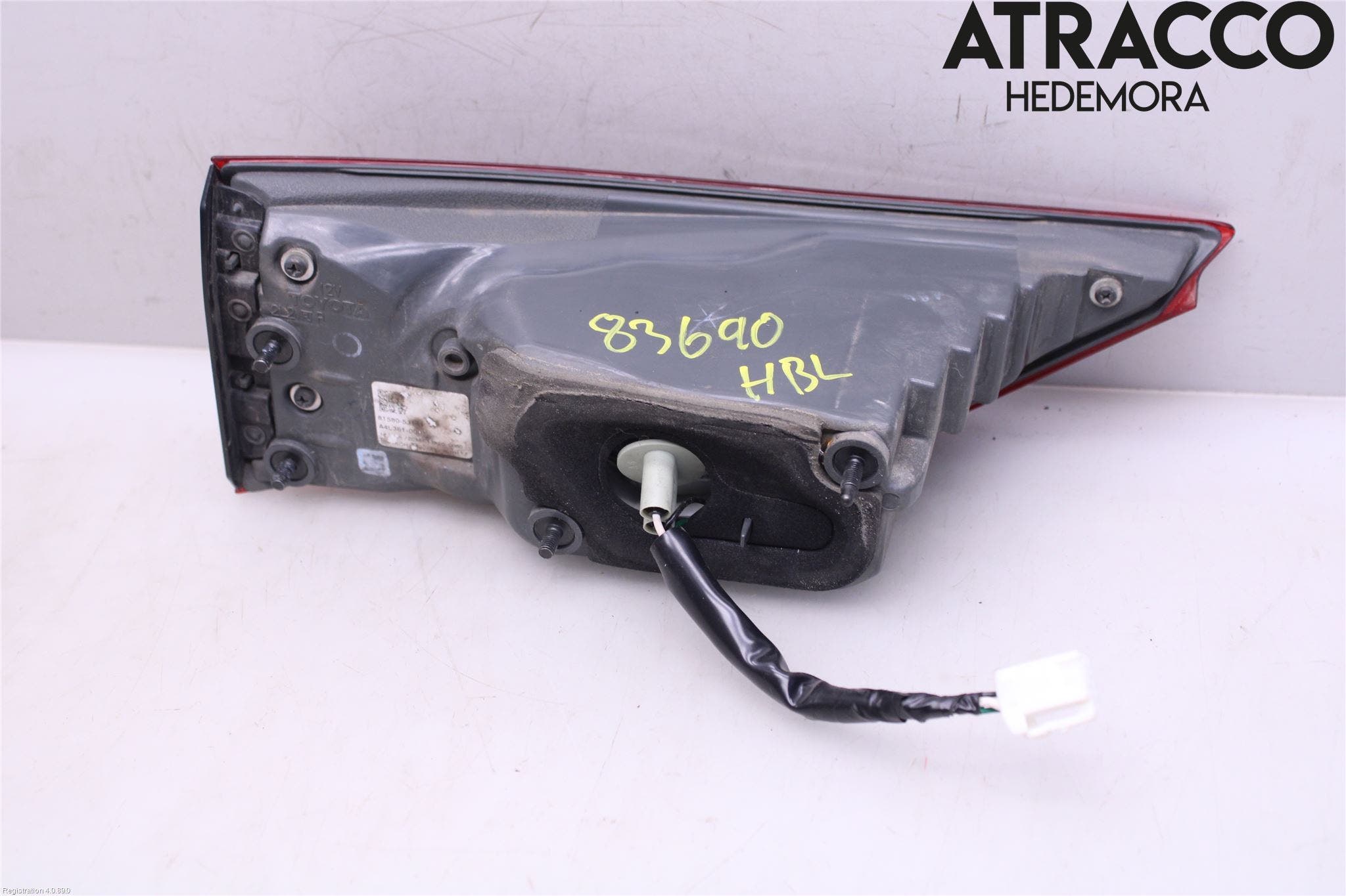 Lexus IS 250/350 14-20 Bakljus Lucka Hö