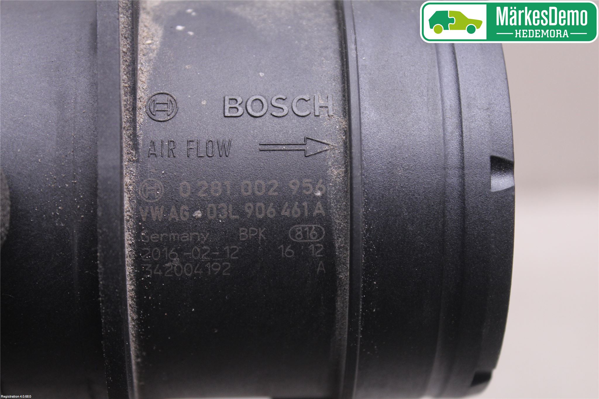 Audi A4/S4 B9 16-19 Injluftmassamätare