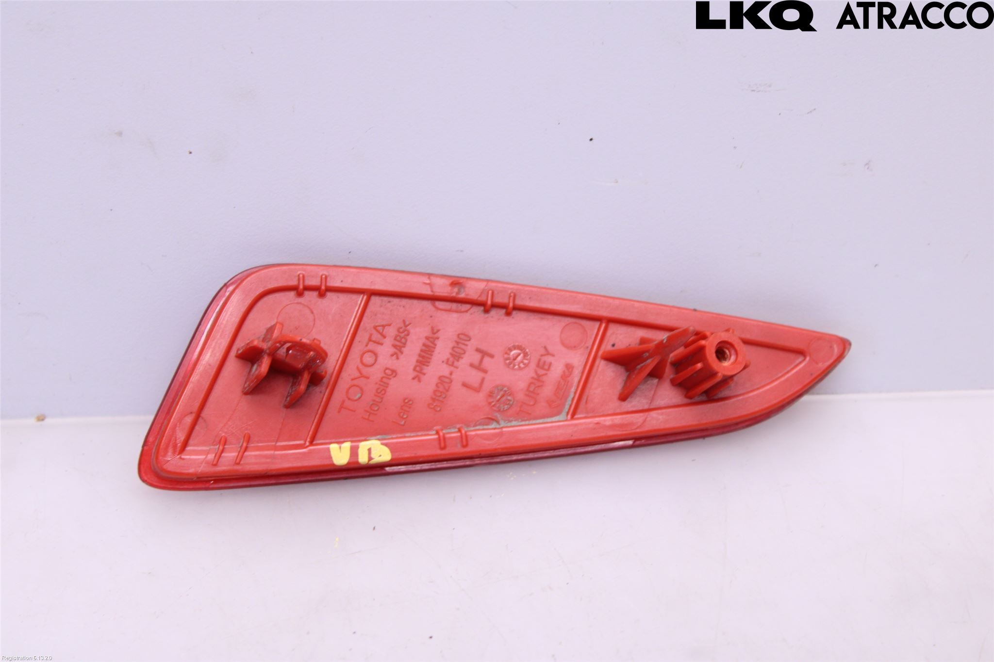 Toyota YARIS XP21 20- Dimljus/Reflex Bak