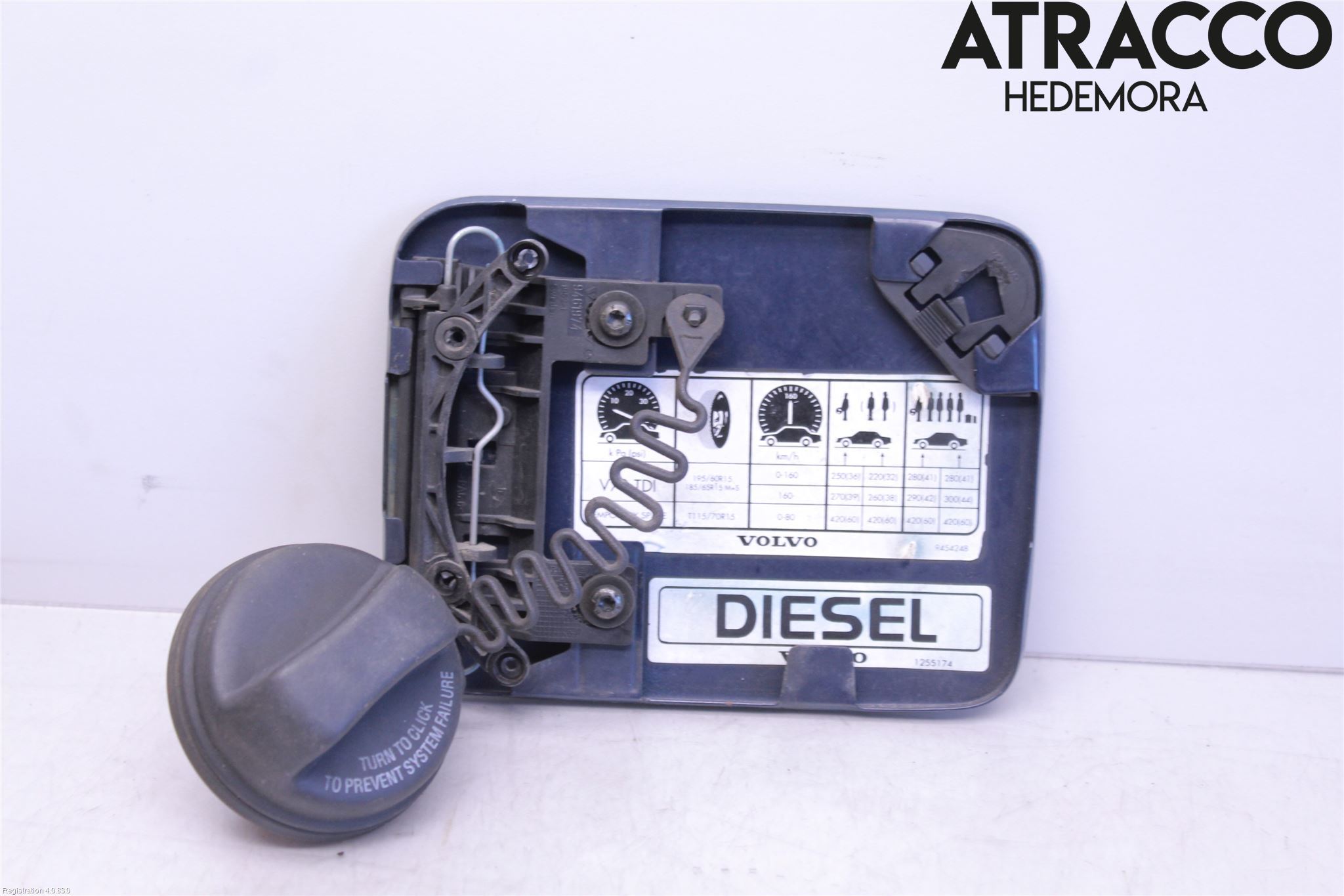 Volvo S70/V70/XC  97-00 Tanklucka