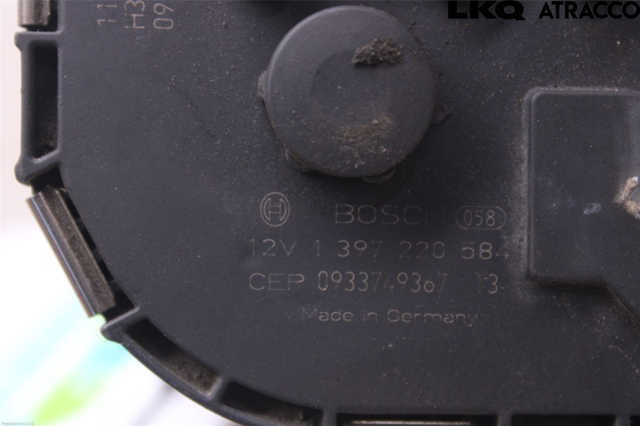 Audi A3/S3 05-13 Torkarmotor Vindruta