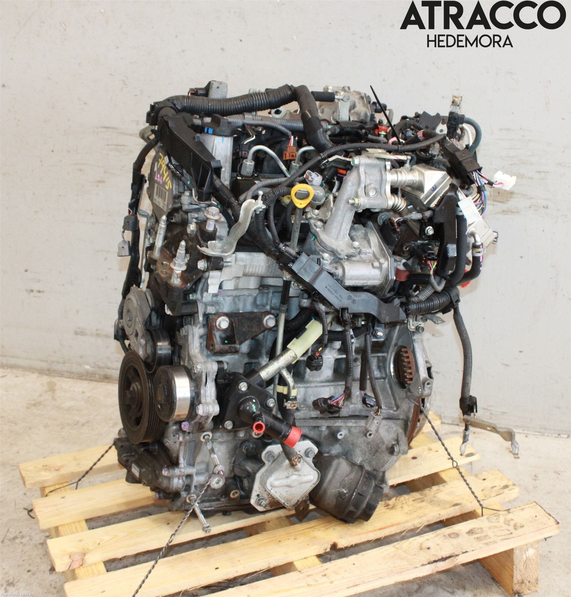 Toyota YARIS XP130 12-14 Motor Diesel