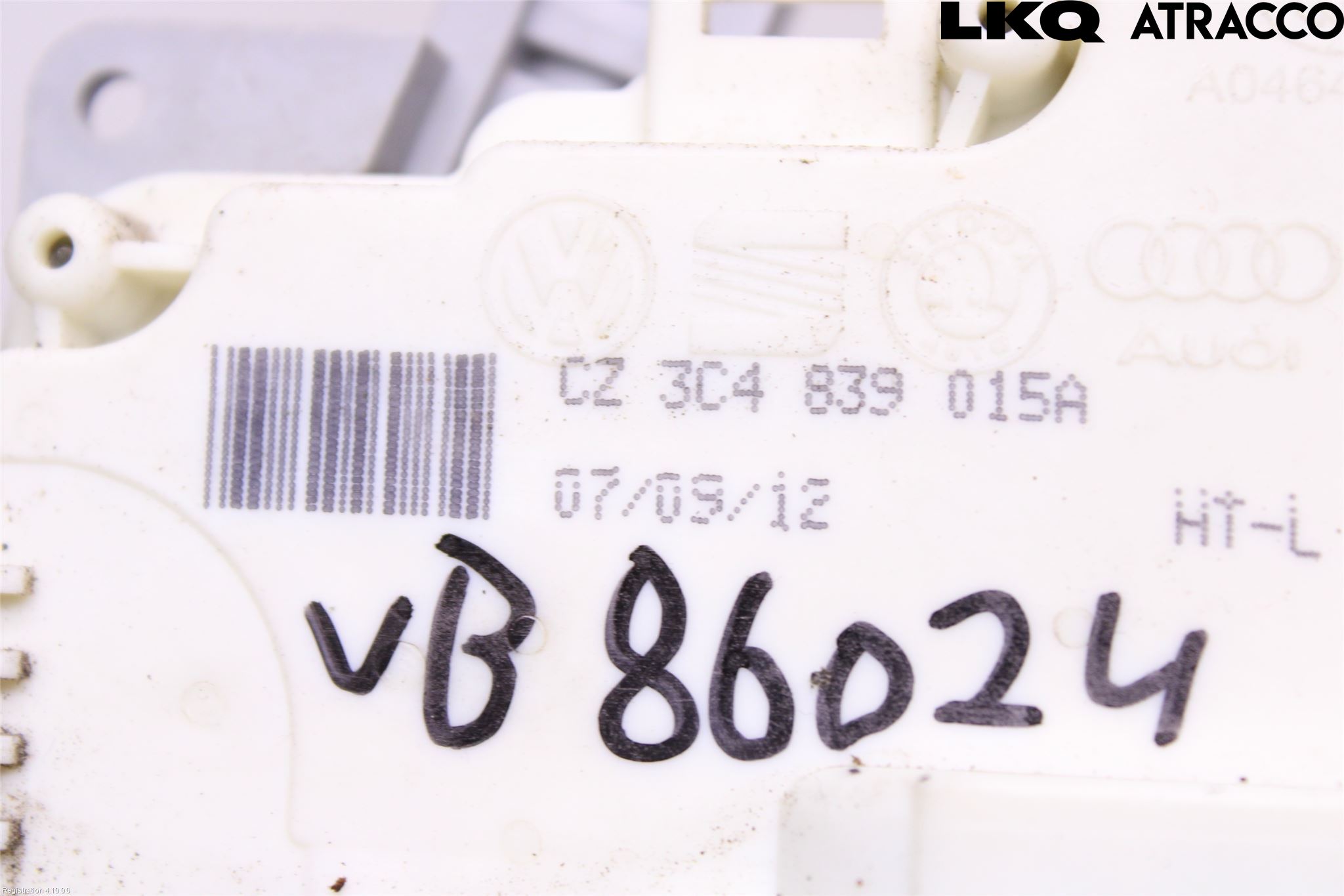 Volkswagen VW PASSAT 11-14 Låskista-Dörrlås