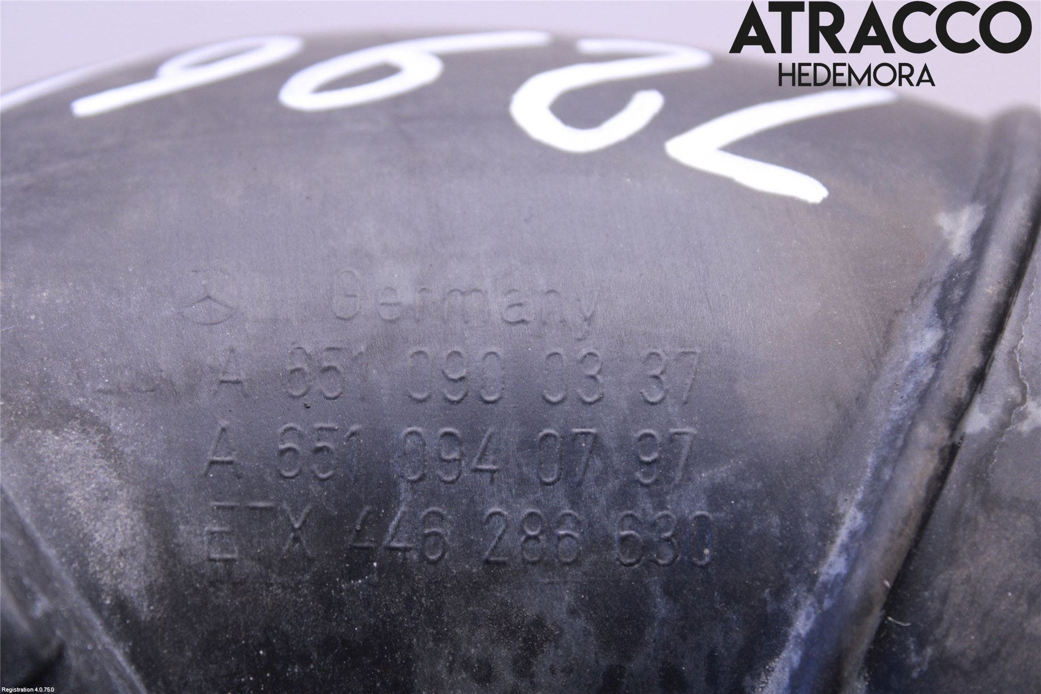 Mercedes-Benz MB E-KLASS (W212) 09-16 Injgummibälg-Slang