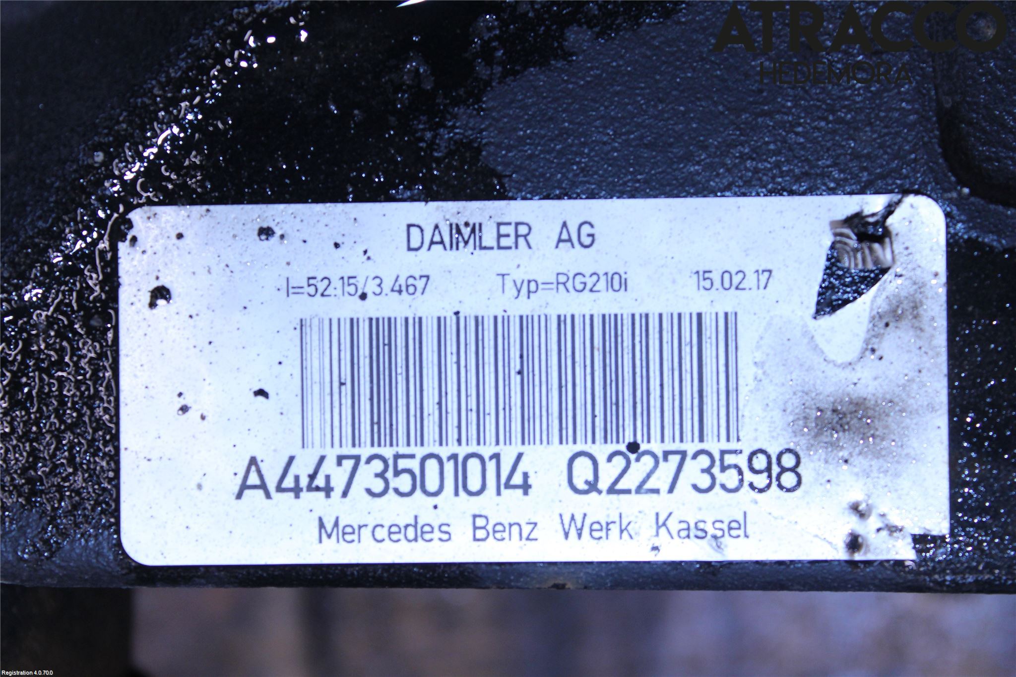Mercedes-Benz MB VITO/V-KLASS (W640,W447,W448) 14- Bakaxel