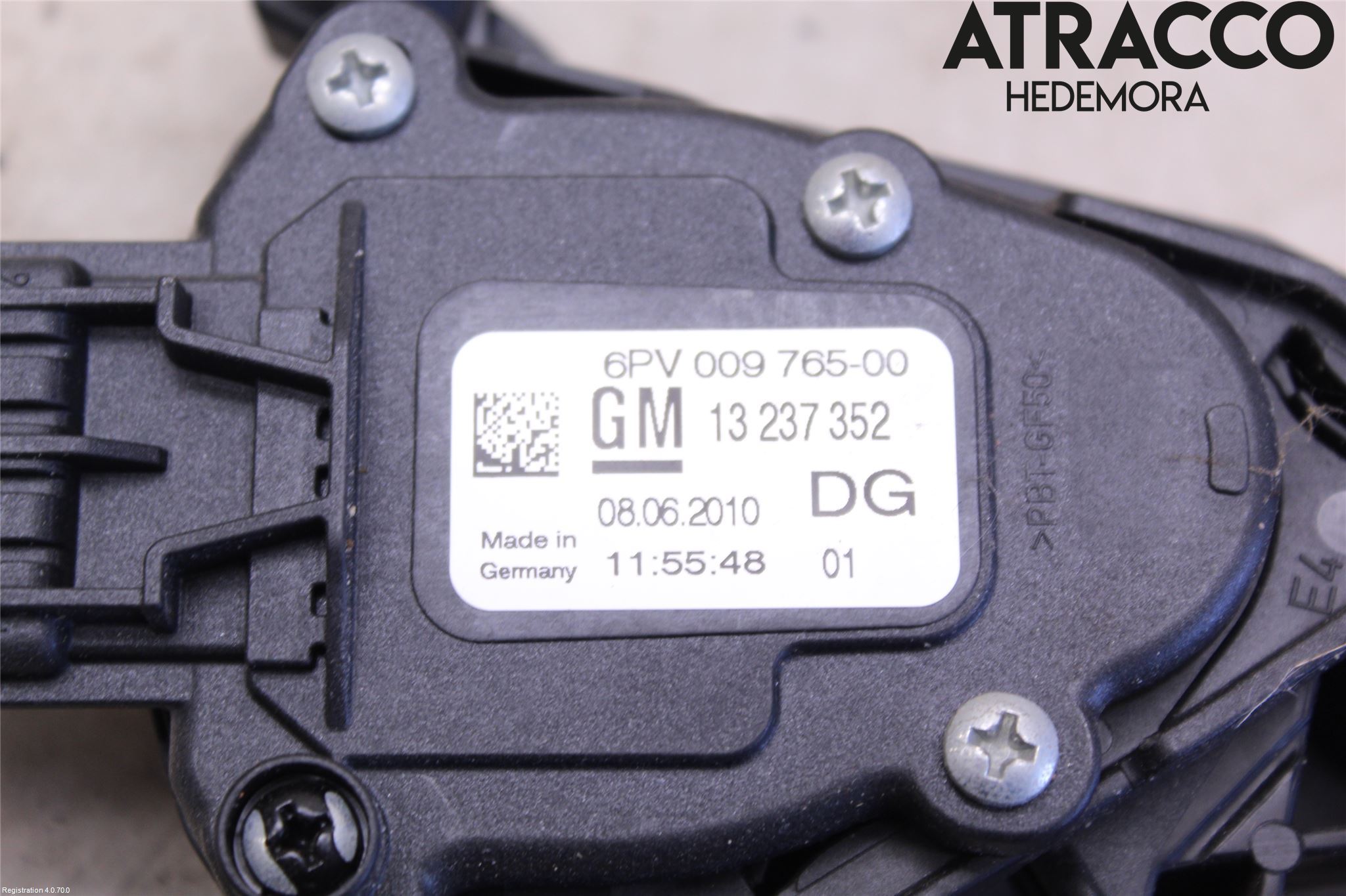 Saab 9-5 10-12 Gaspedal