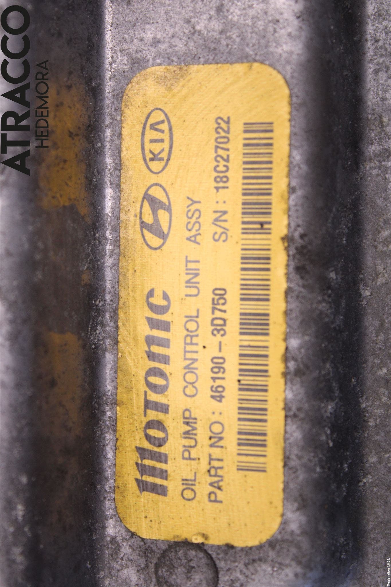 Kia OPTIMA 16-20 Styrenhet Övrigt