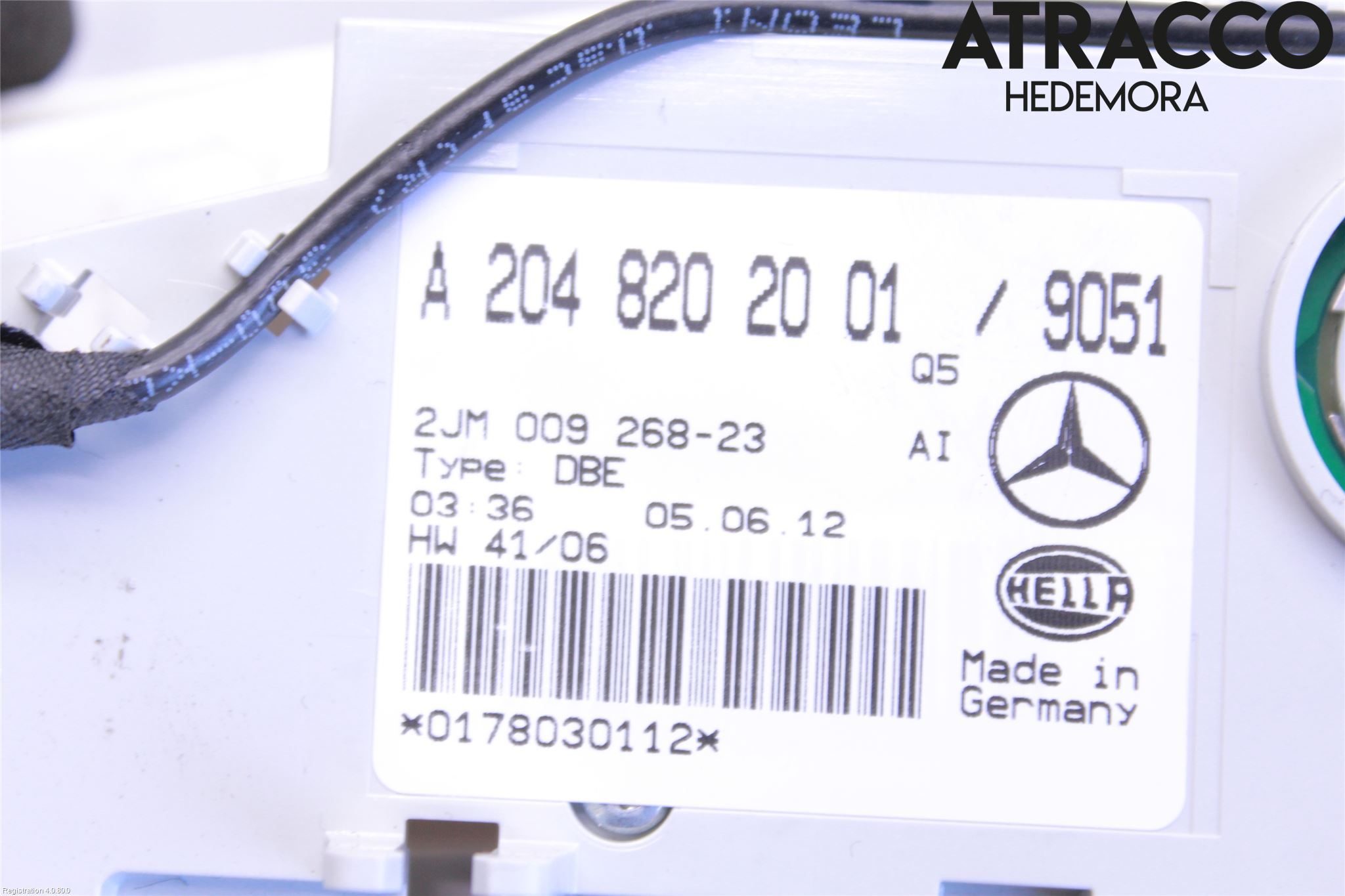 Mercedes-Benz MB GLK-KLASS (X204) 08-16 Innerbelysning
