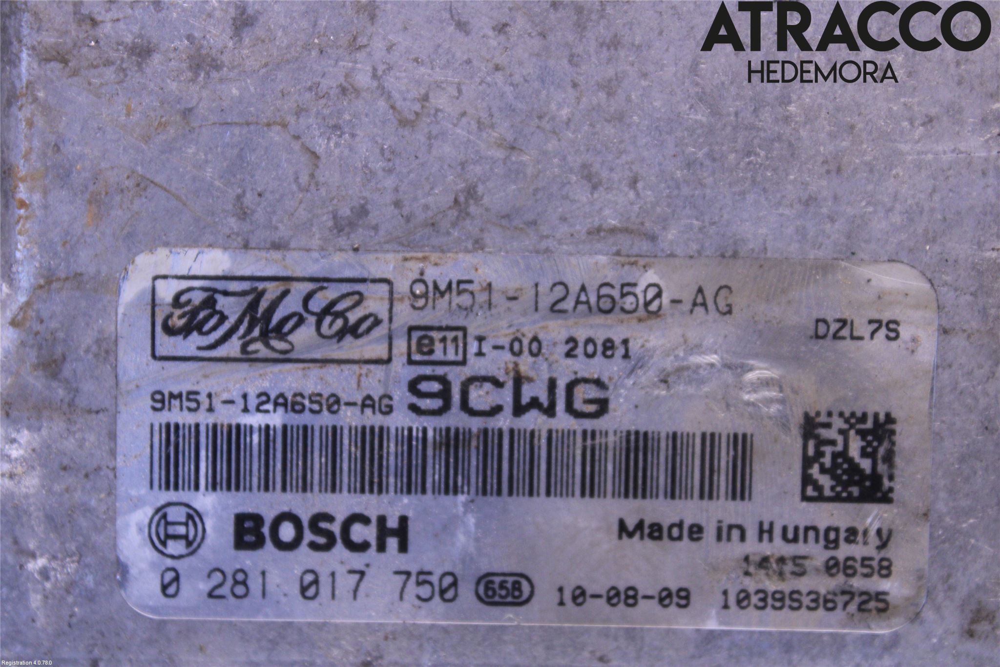 Ford FOCUS 08-11 Styrenhet Insprut Bensin
