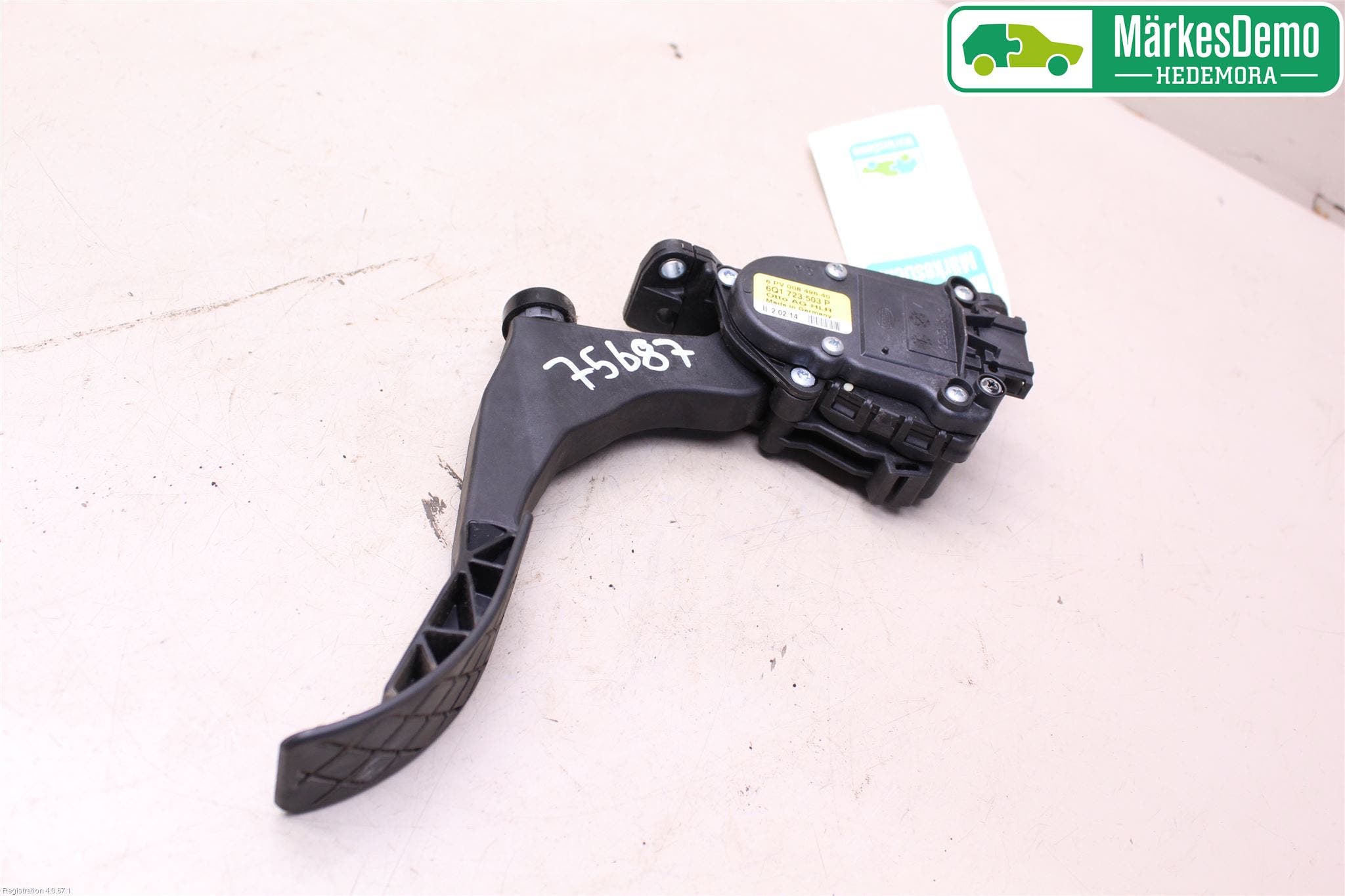 Volkswagen VW POLO 10-17 Gaspedal