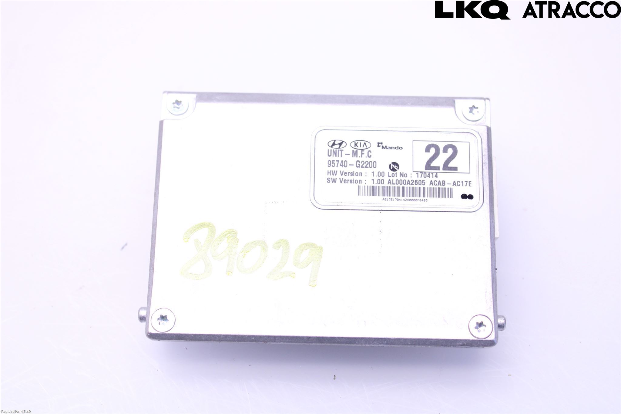 Hyundai IONIQ AE 17-22 Sensor Aktivt Kollisionsskydd