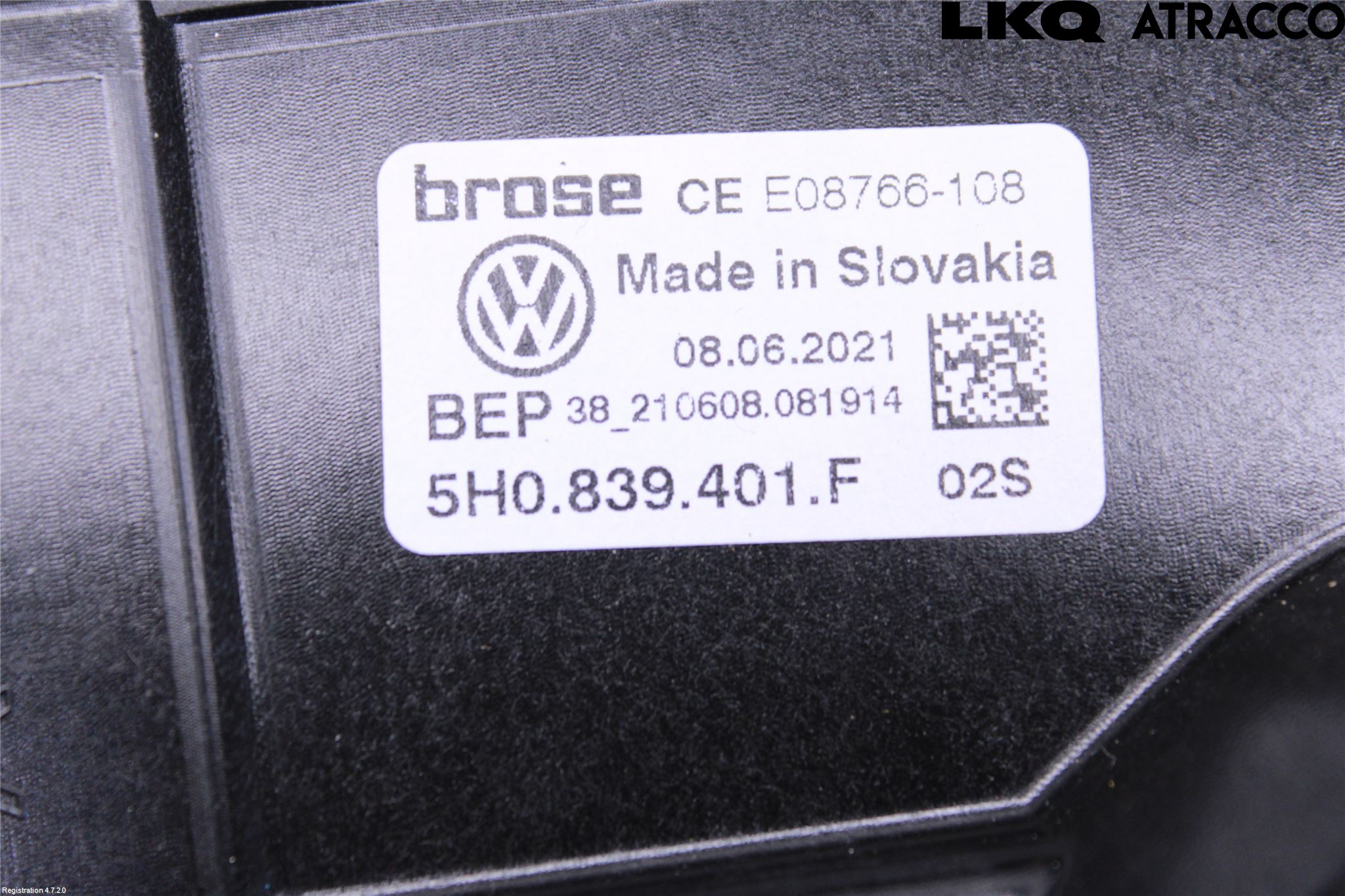 Volkswagen VW GOLF / E-GOLF VIII 20- Fönsterhiss El Kompl