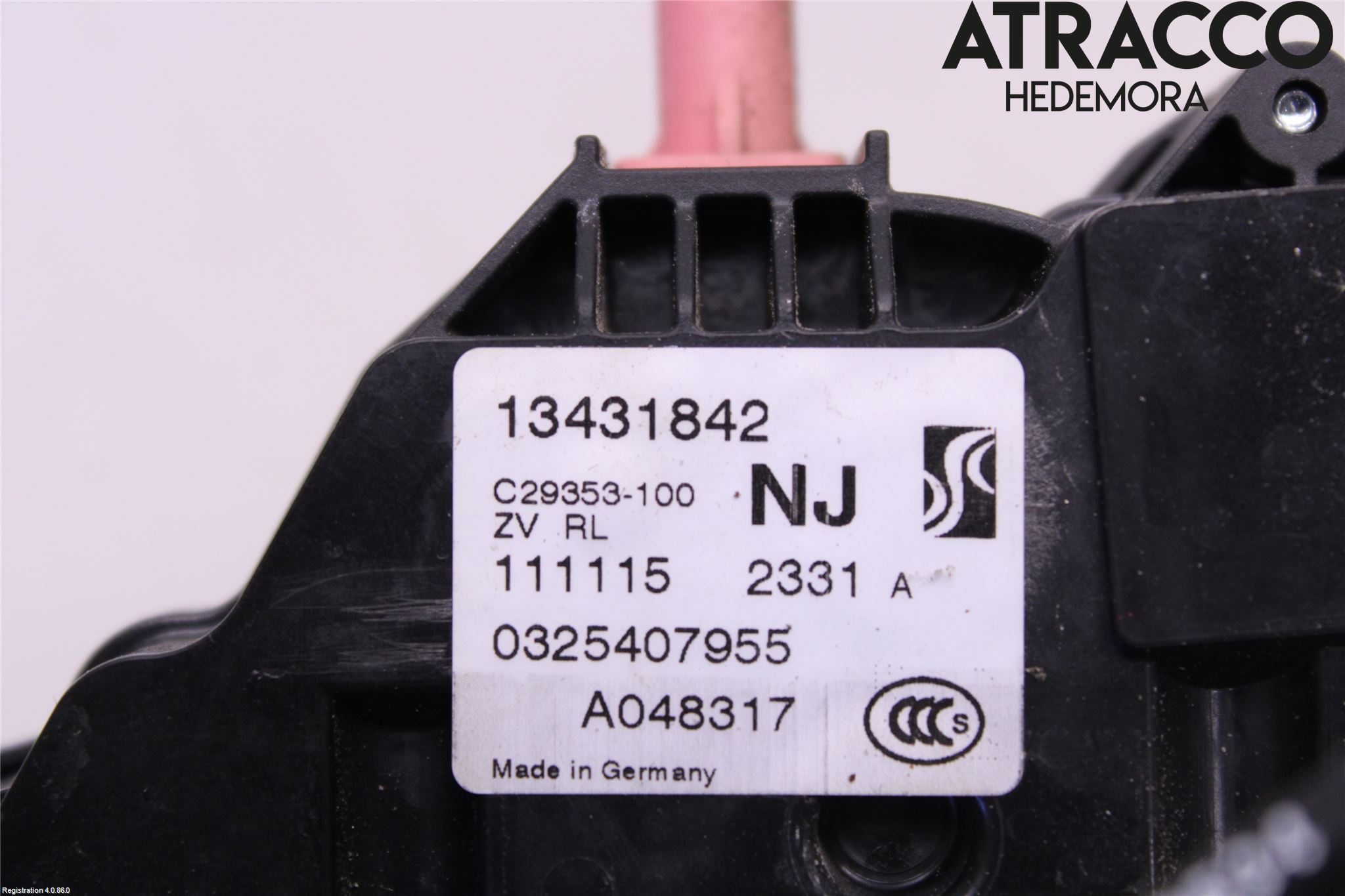 Opel CORSA E 15-19 Låskista-Dörrlås