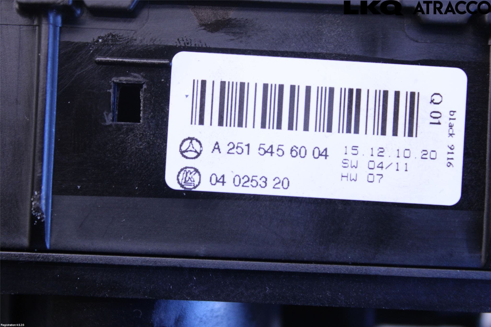 Mercedes-Benz MB R-KLASS (W251) 05-13 Strömställare Ljus