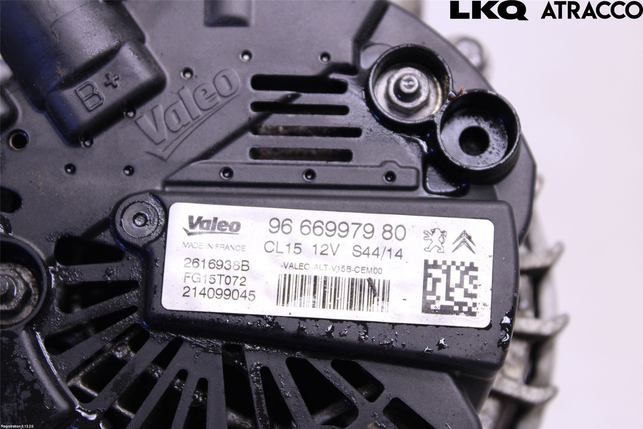Citroen C4 PICASSO 14-18 Generator