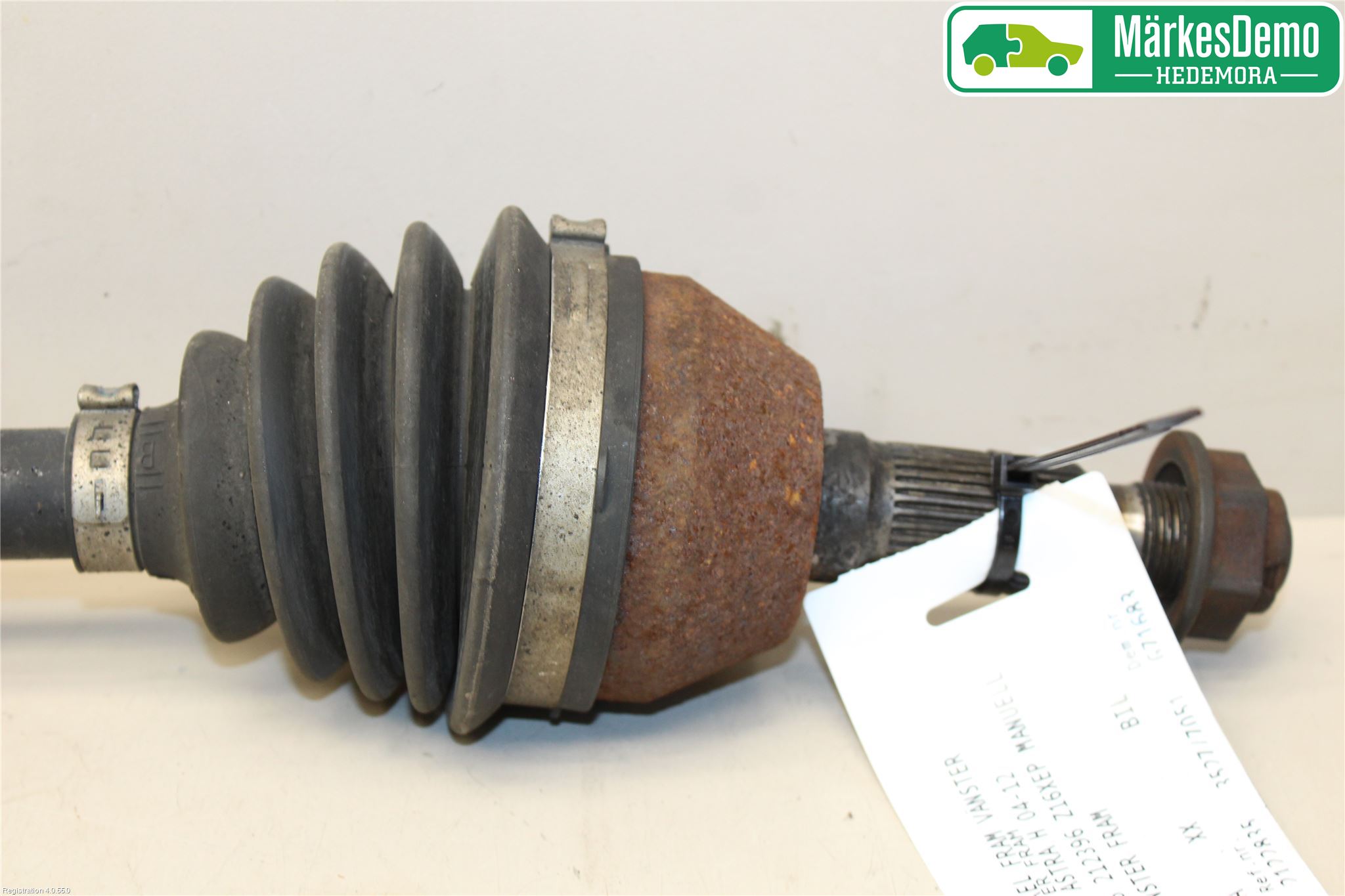 Opel ASTRA H 04-12 Drivaxel Fram Vänster