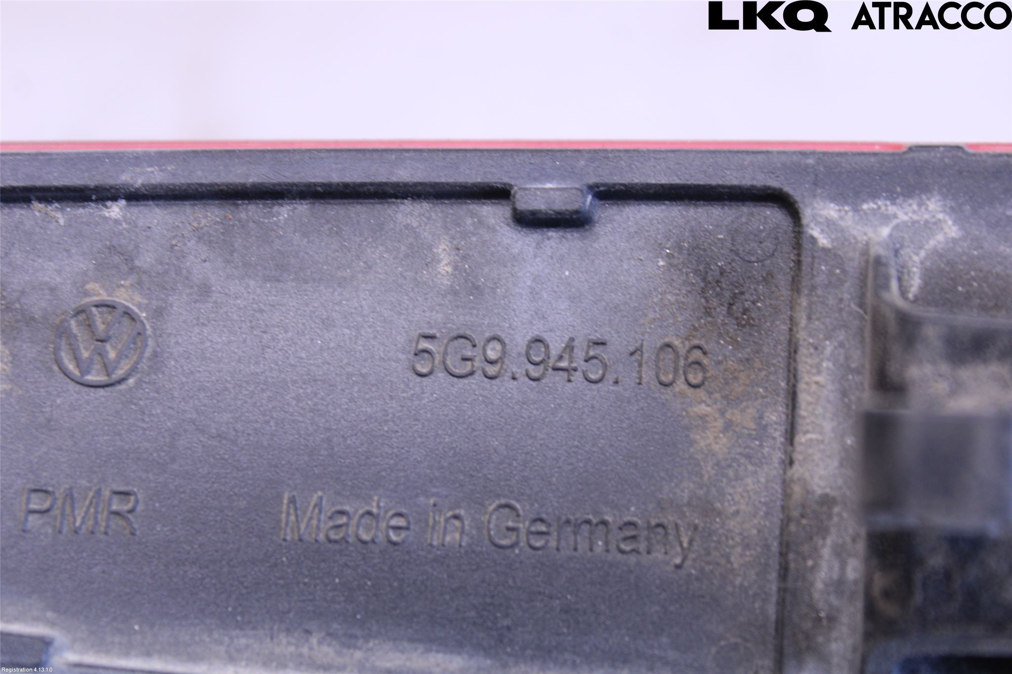 Volkswagen VW GOLF / E-GOLF VII 13-20 Dimljus/Reflex Bak