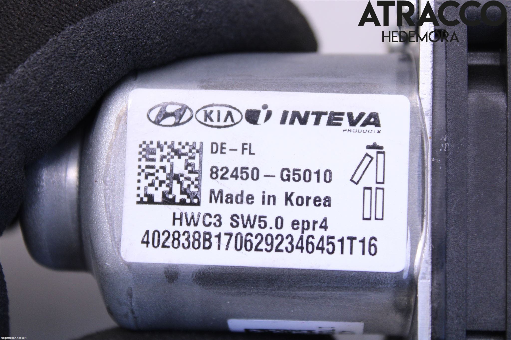 Kia NIRO (DE) 17-22 Fönsterhissmotor