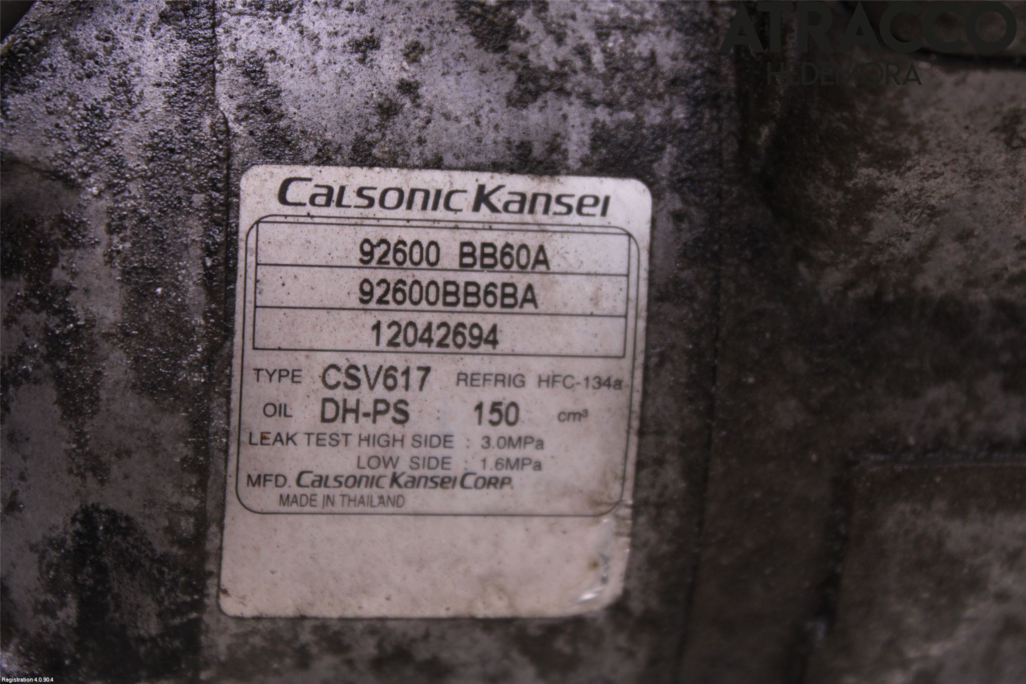 Nissan QASHQAI+2  10-14 Ac Kompressor