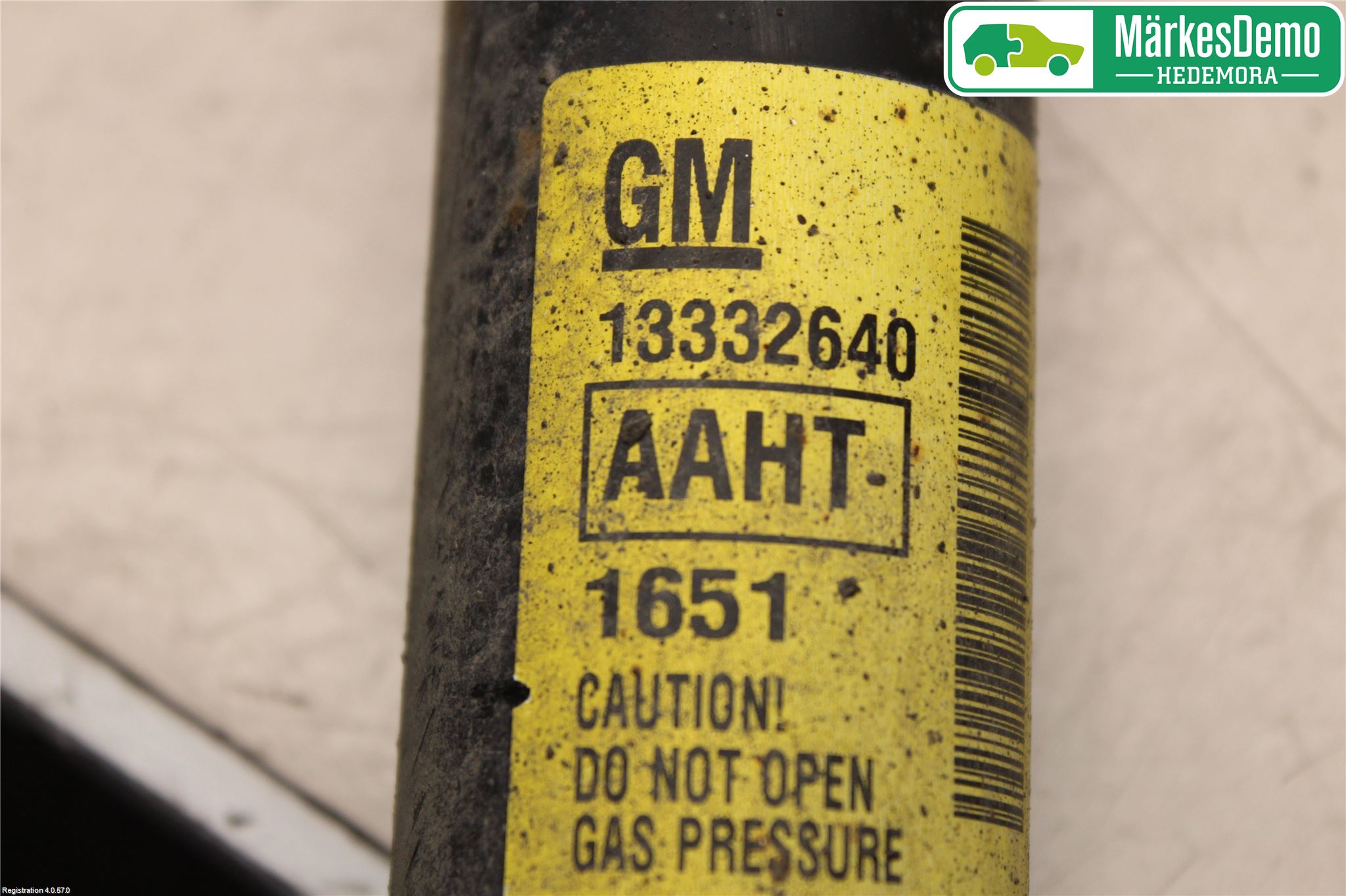 GM CHEVROLET CRUZE Stötdämpare Bak