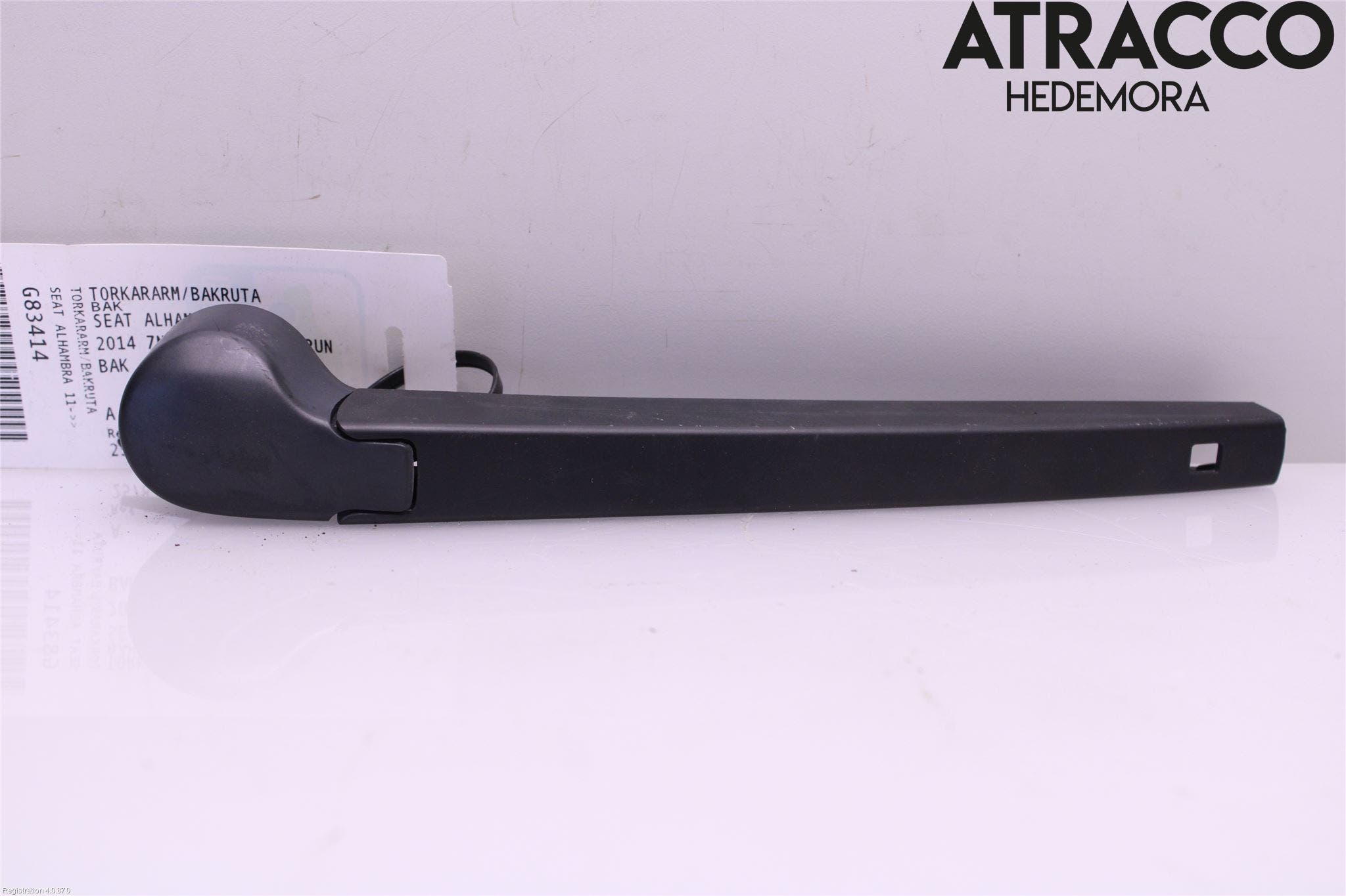 Seat ALHAMBRA 11- Torkararm-Bakruta