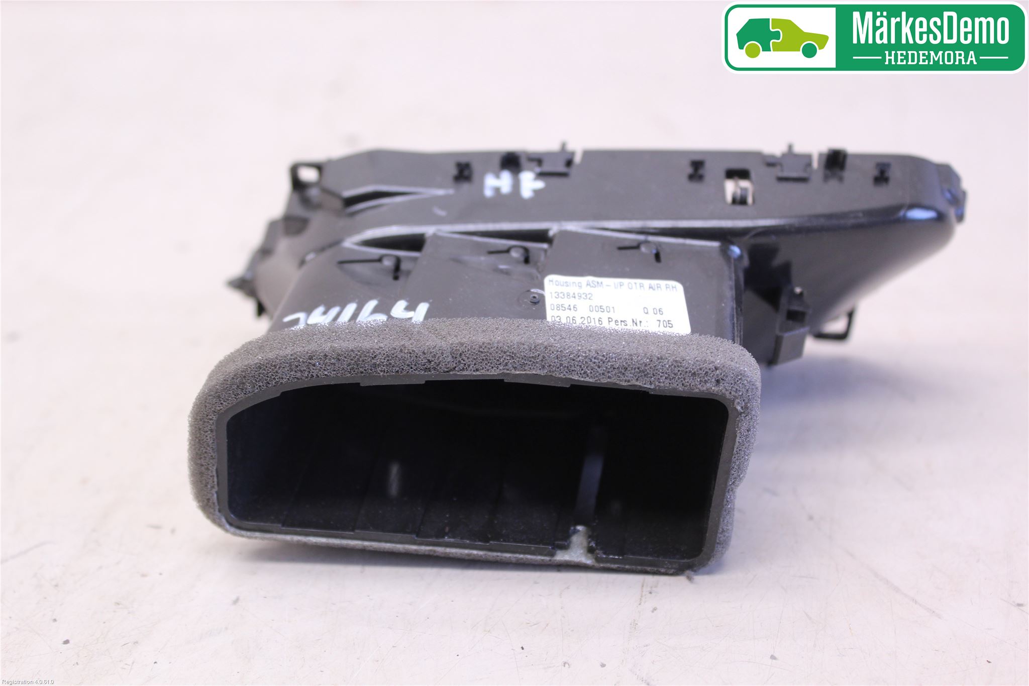 Opel CORSA E 15-19 Defrosterkanal-Munstycke