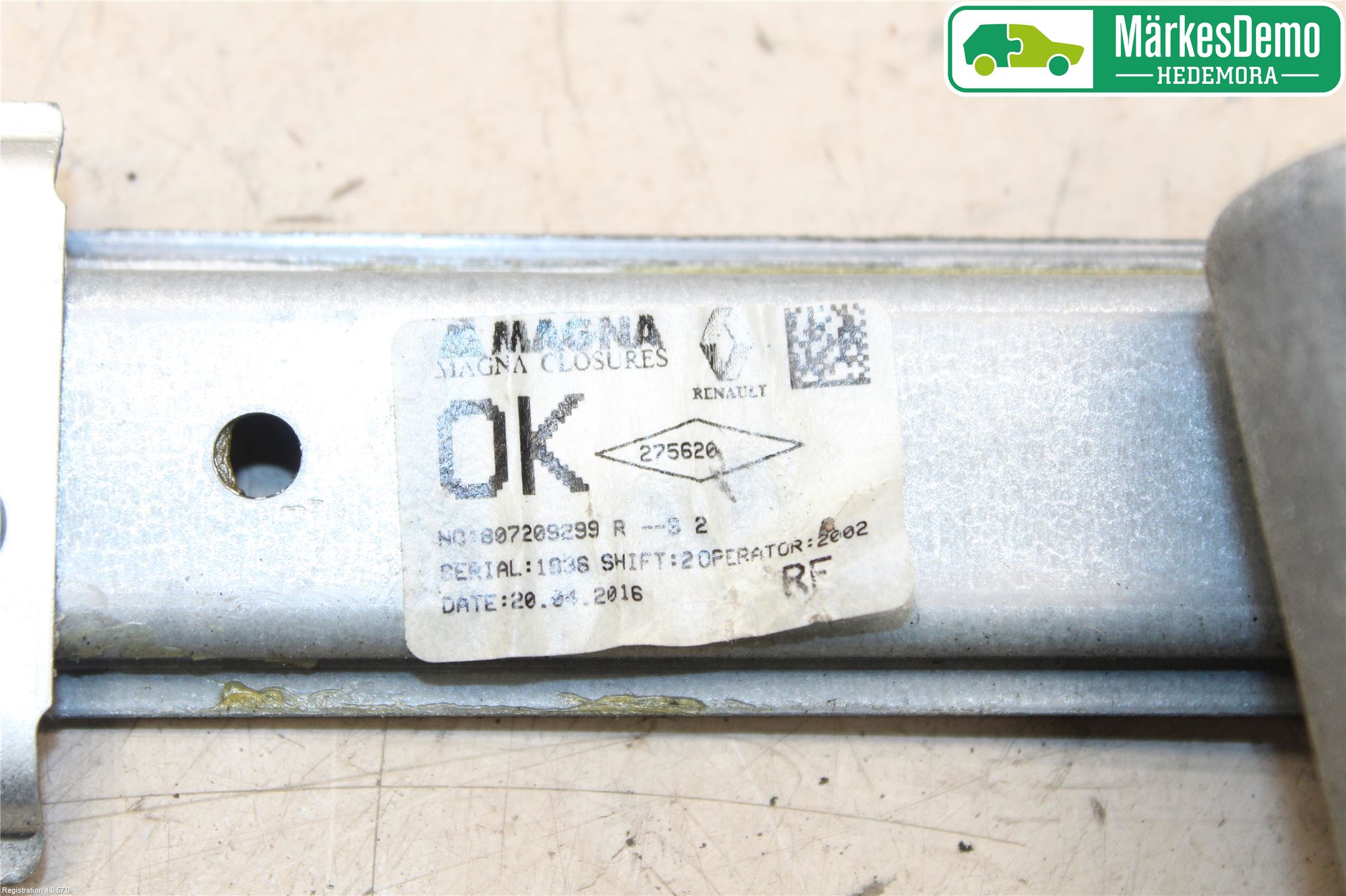 Dacia SANDERO/STEPWAY 13-20 Fönsterhiss El Kompl