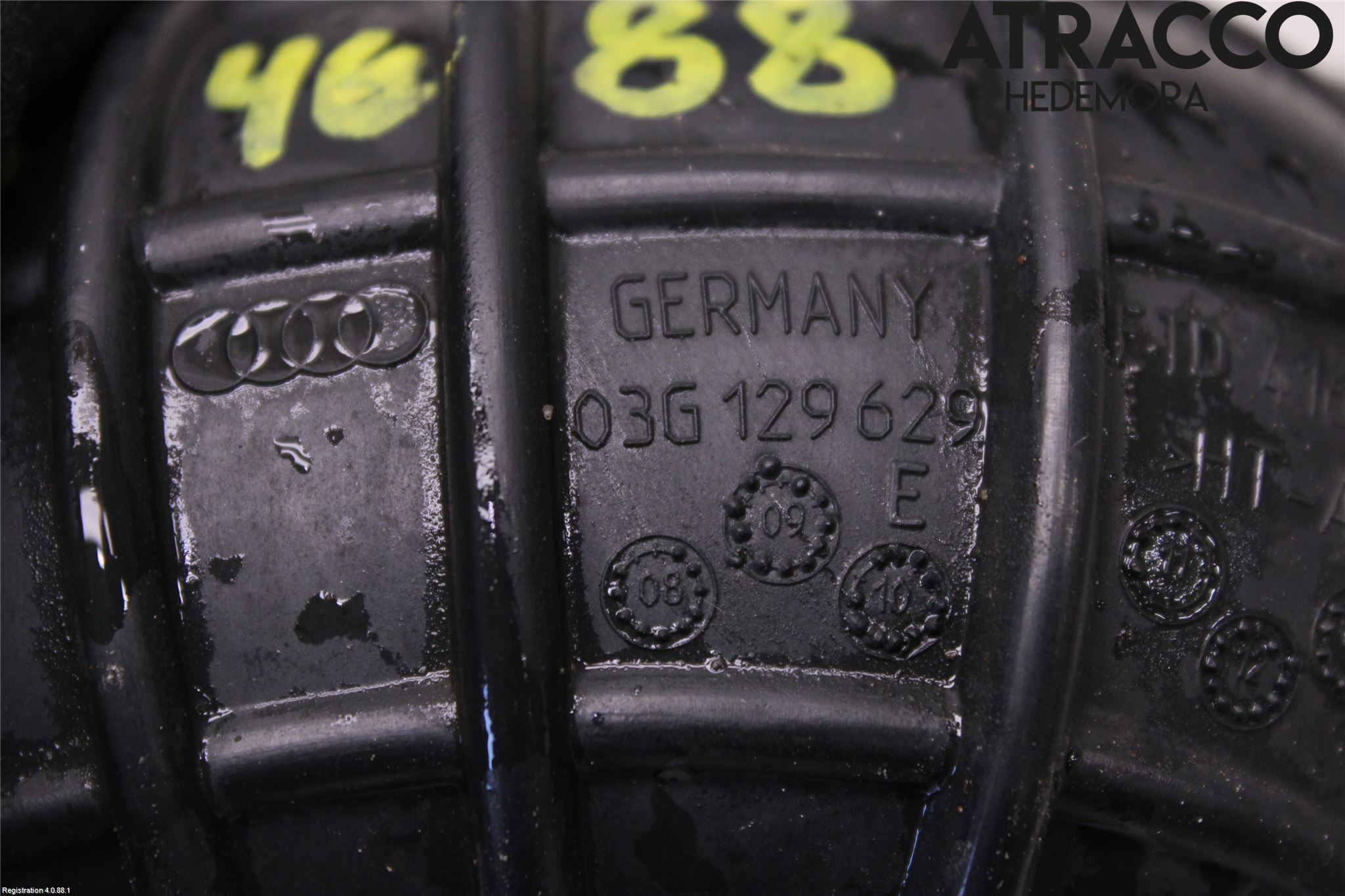 Audi A4 ALLROAD 09-16 Injgummibälg-Slang