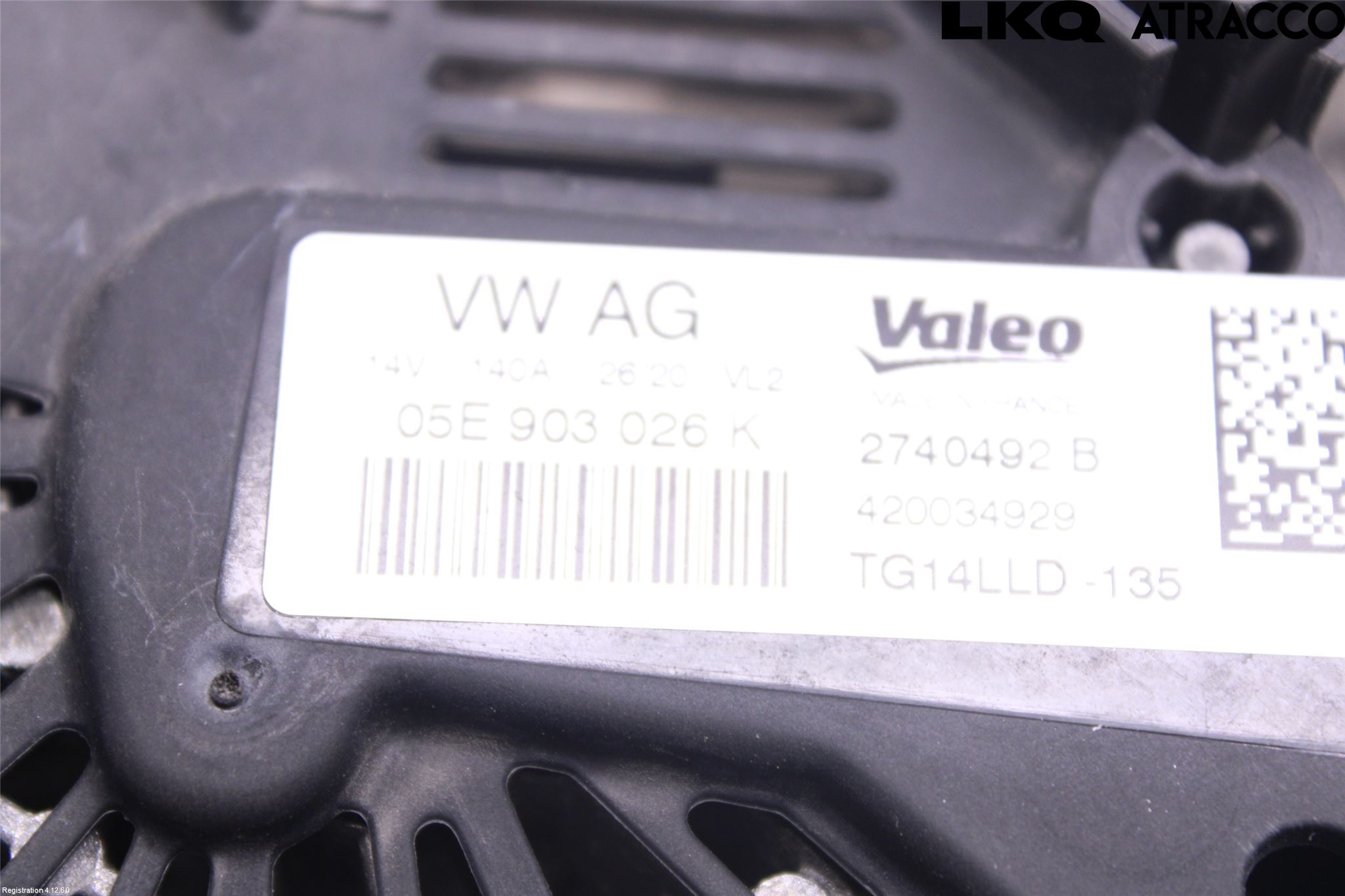 Skoda SCALA 19- Generator