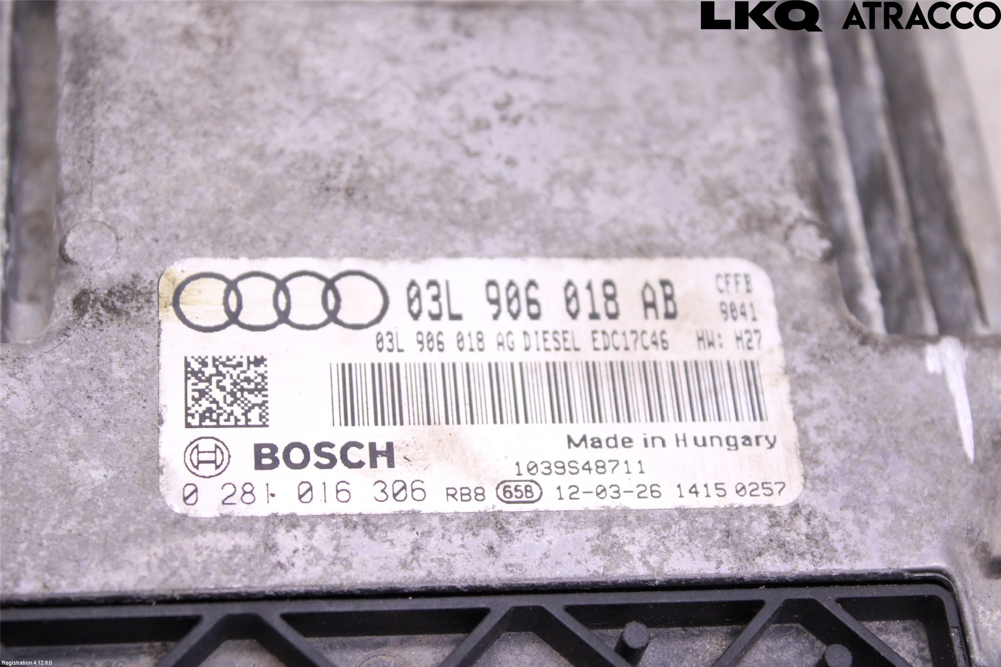 Audi A3/S3 05-13 Styrenhet Inspump Diesel