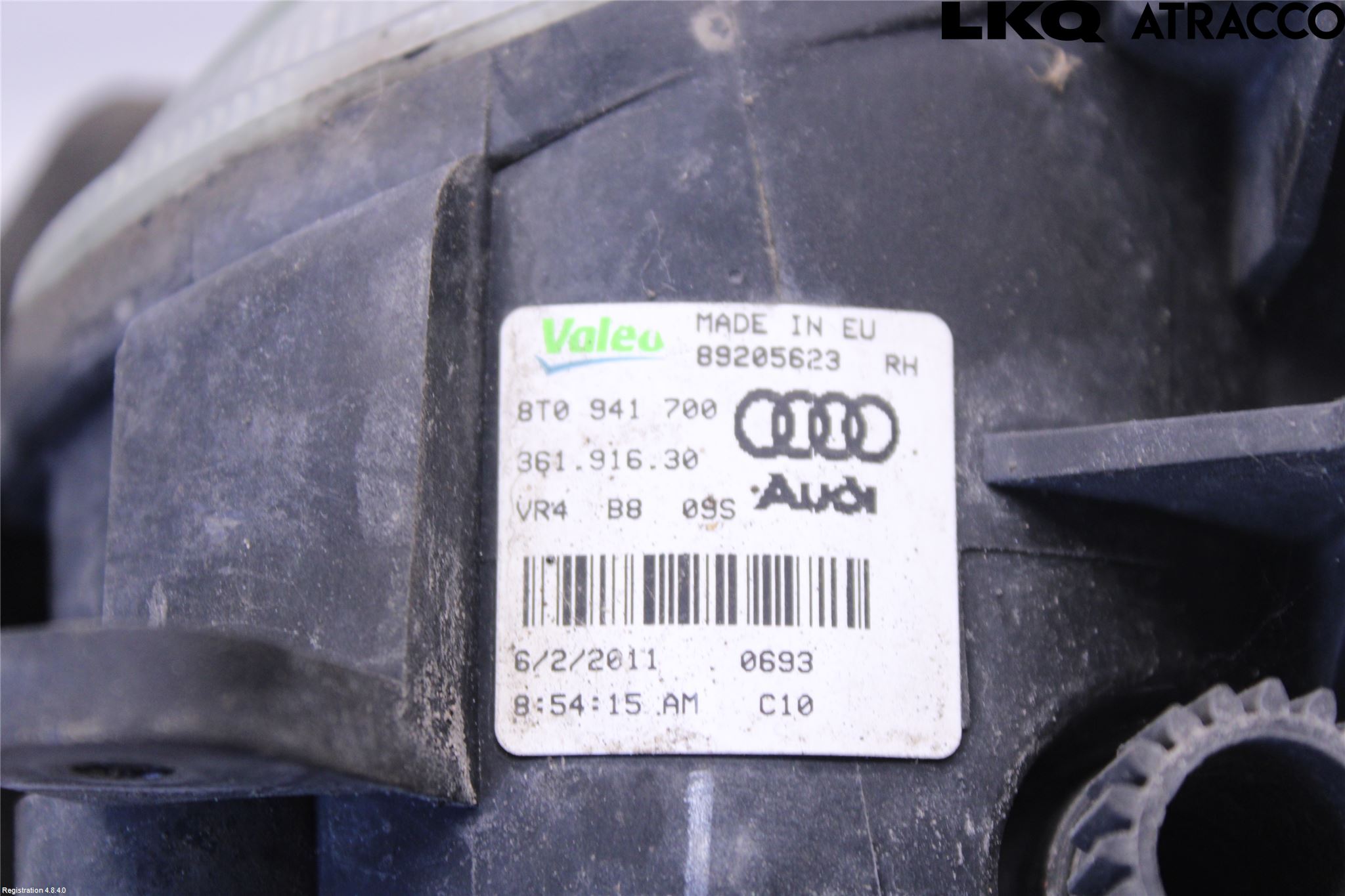 Audi A4/S4 08-11 Dimljus-Varselljus Fram
