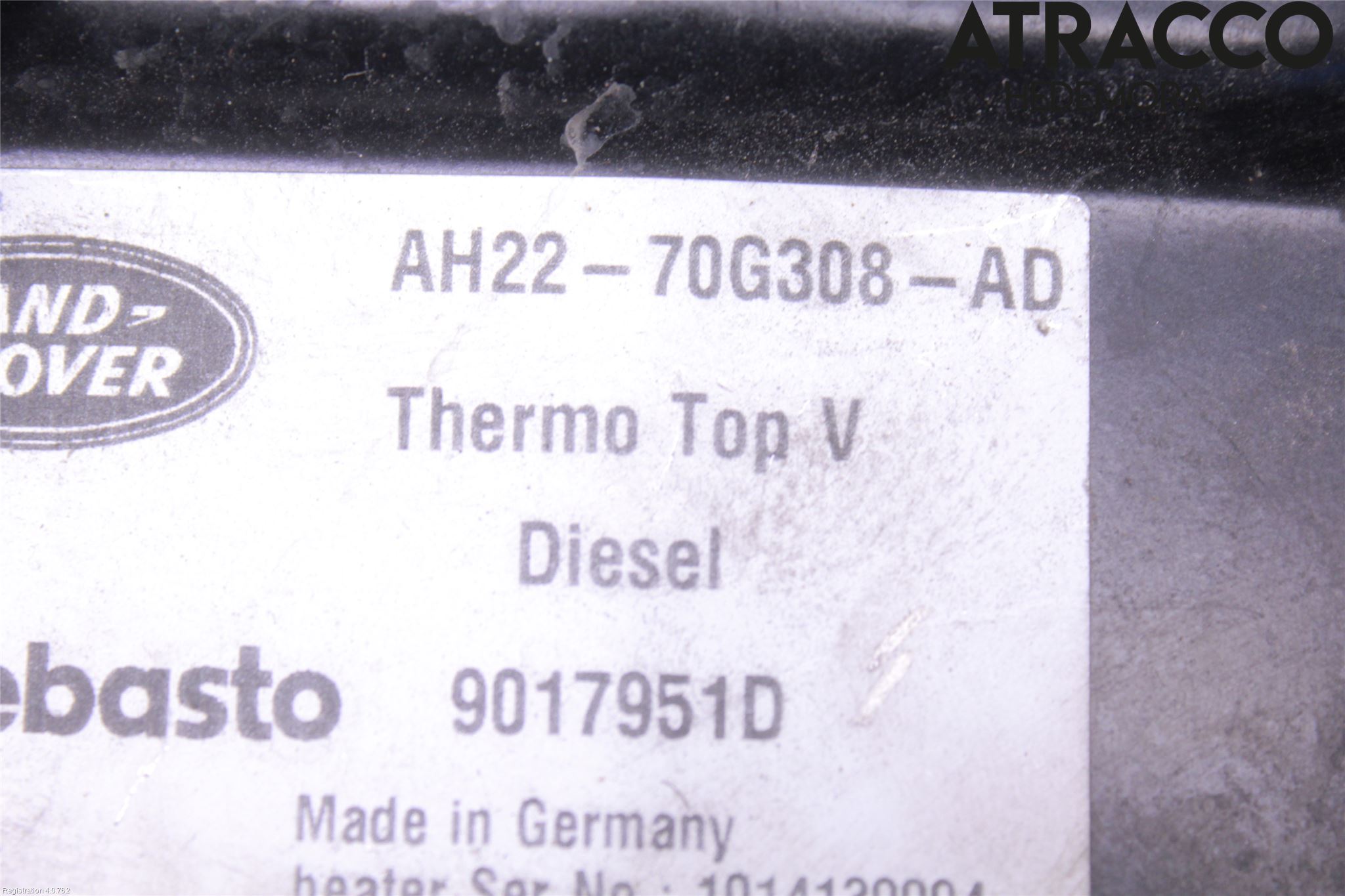 Landrover LAND ROVER DISCOVERY 4 10-16 Dieselvärmare