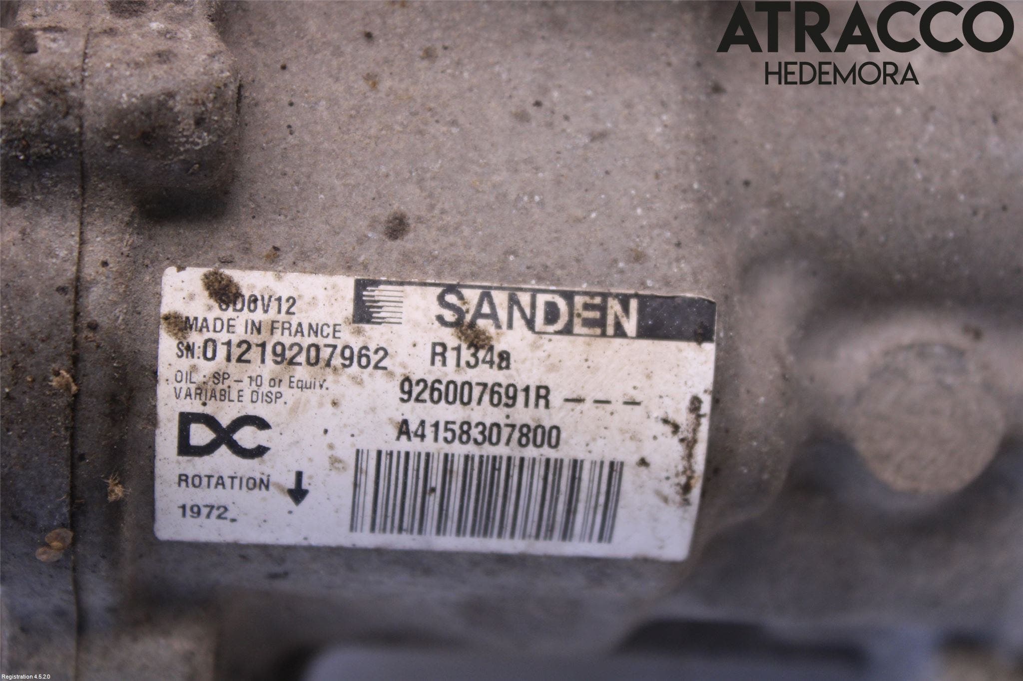 Mercedes-Benz MB CITAN (W415) 13-21 Ac Kompressor