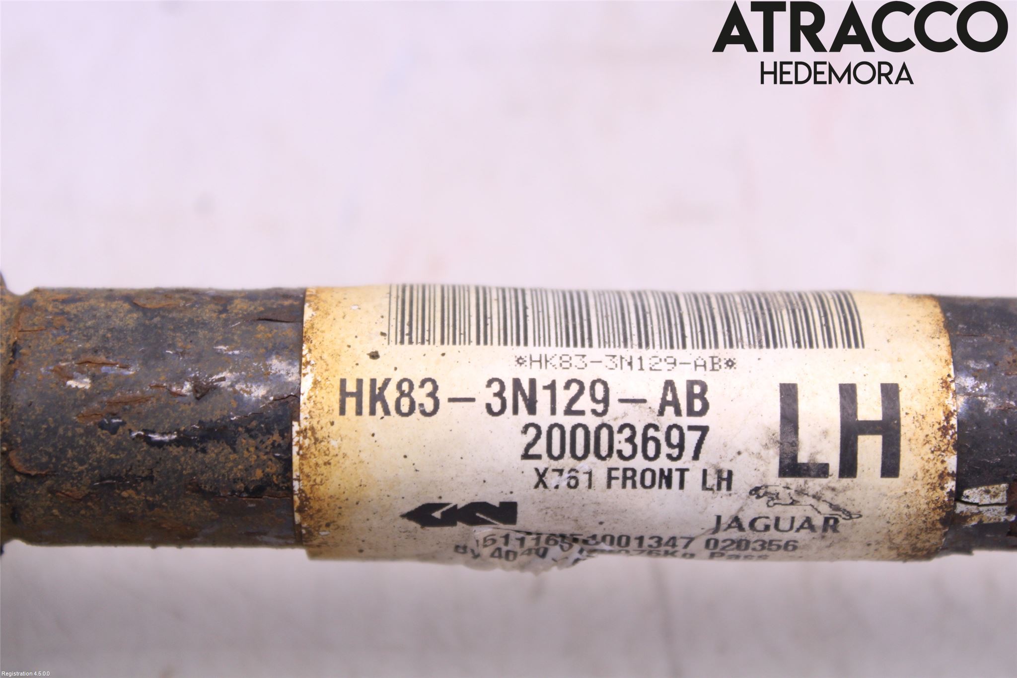 Jaguar F-PACE Drivaxel Fram Vänster